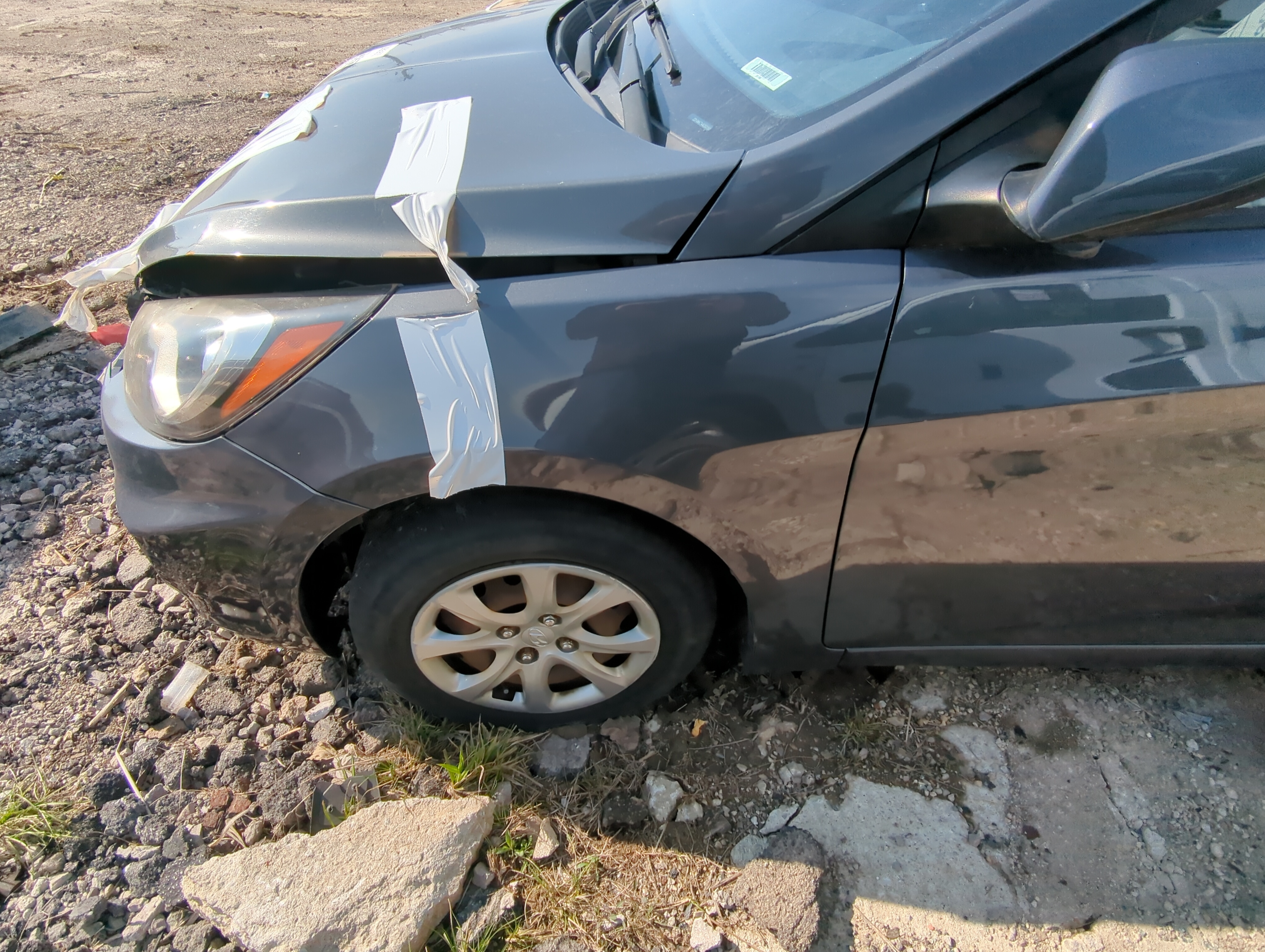 Picture of 2012-2017 Hyundai Accent Driver Fender 858446