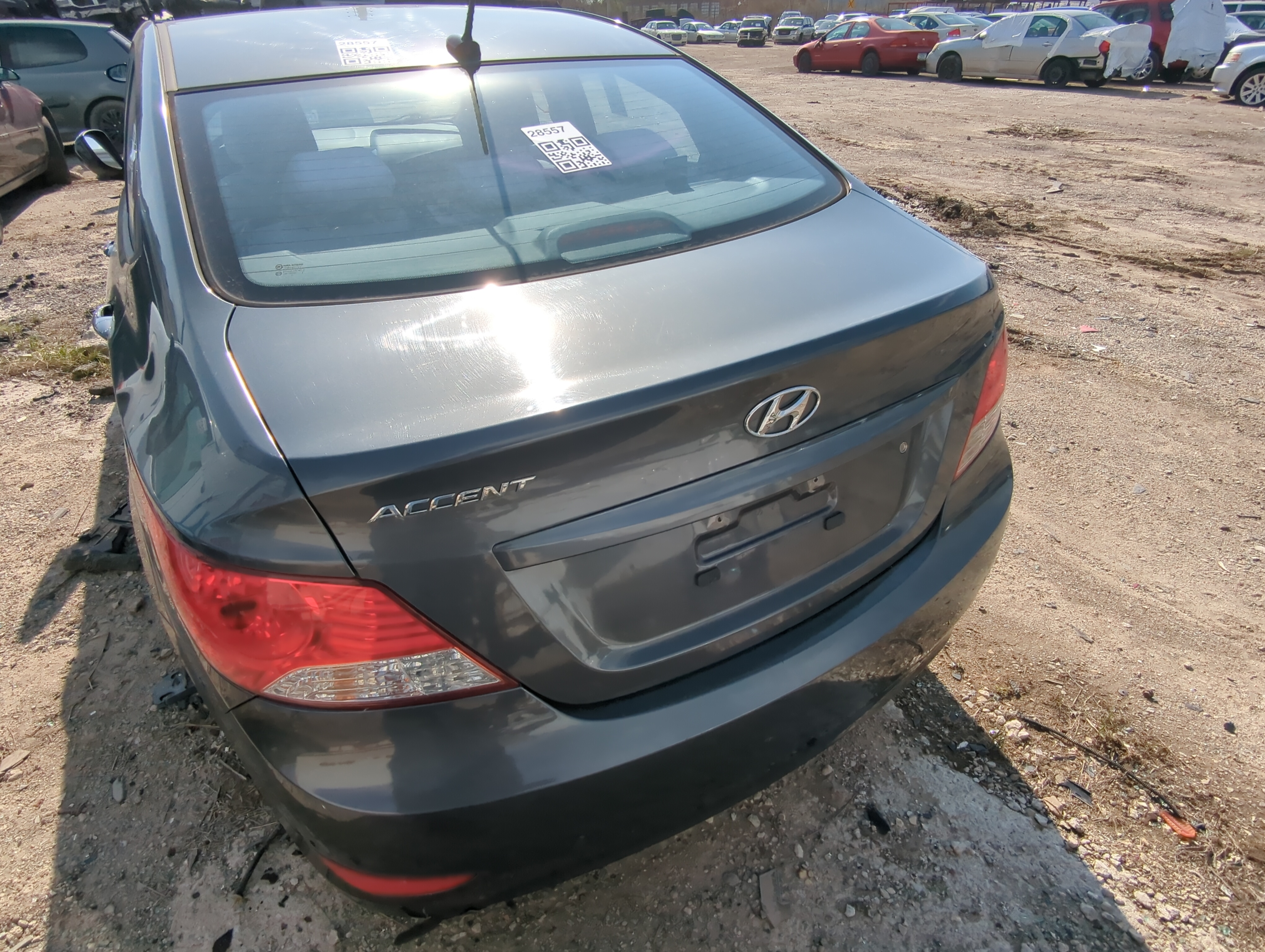 2012-2017 Hyundai Accent Trunk/decklid/hatch/tailgate Oem 858453 - Oemusedautoparts1.com