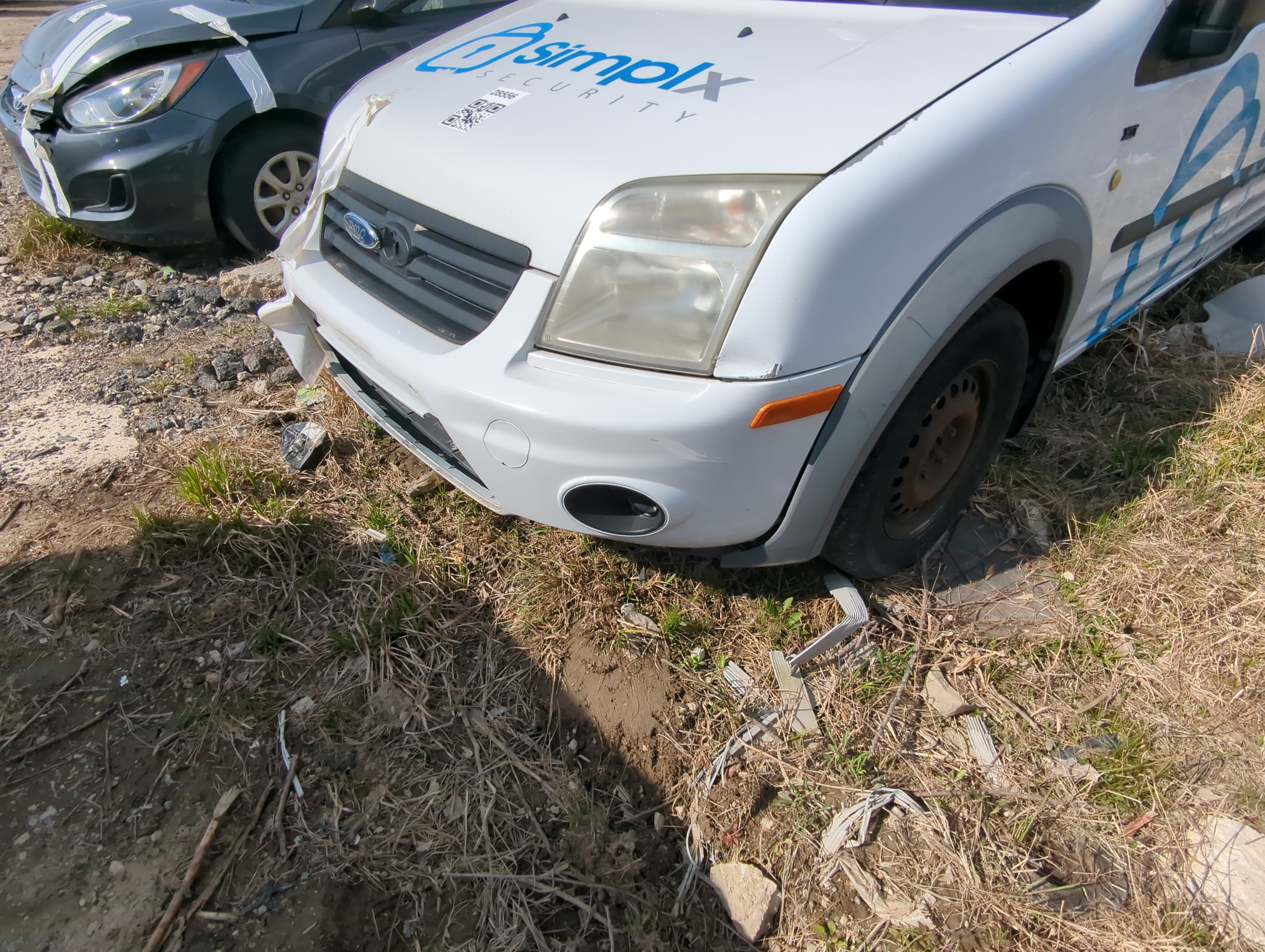 Picture of 2010-2013 Ford Transit Connect Front Bumper - Oem 858914