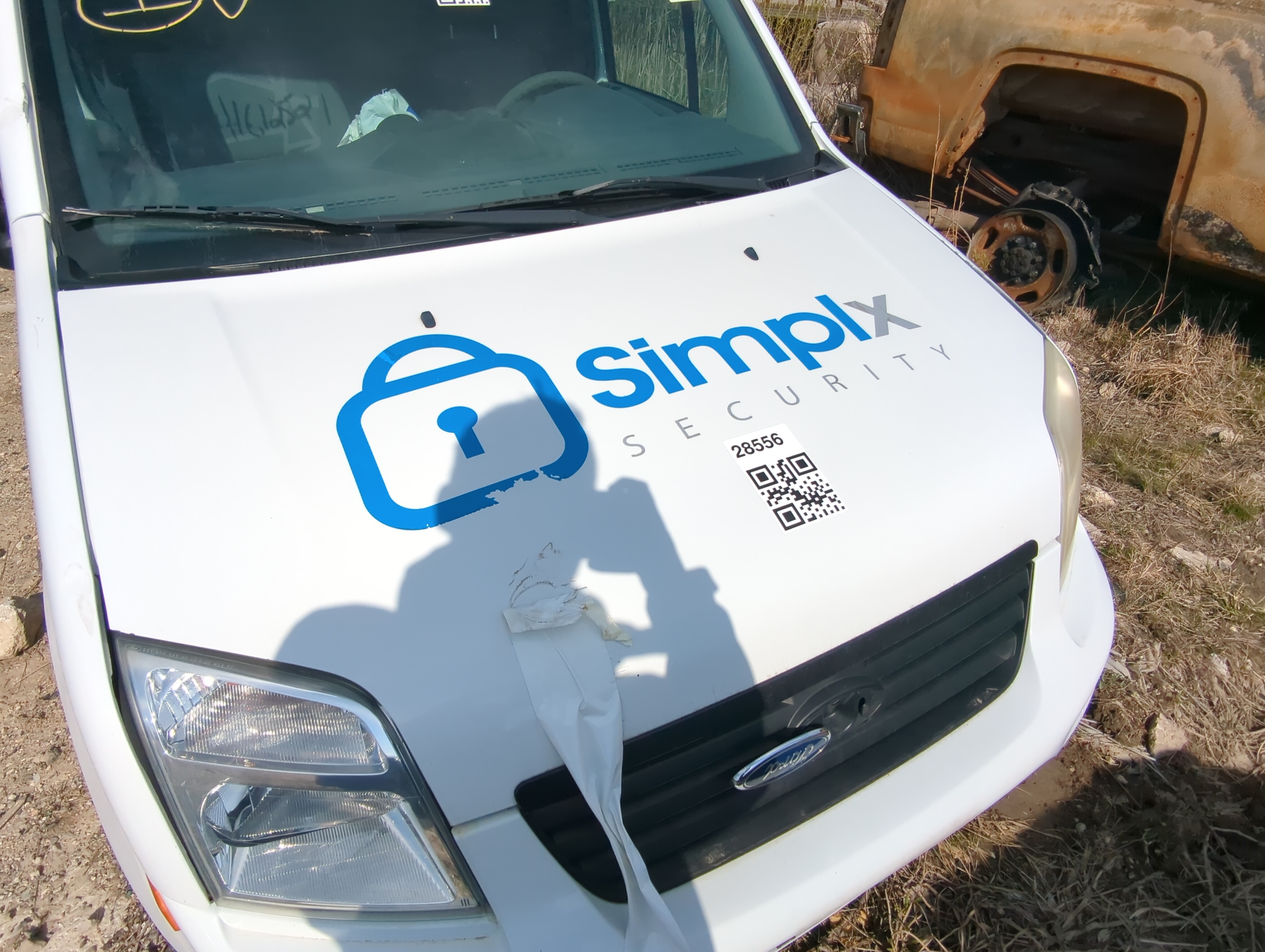 2012 Ford Transit Connect Hood Oem 858998 - Oemusedautoparts1.com