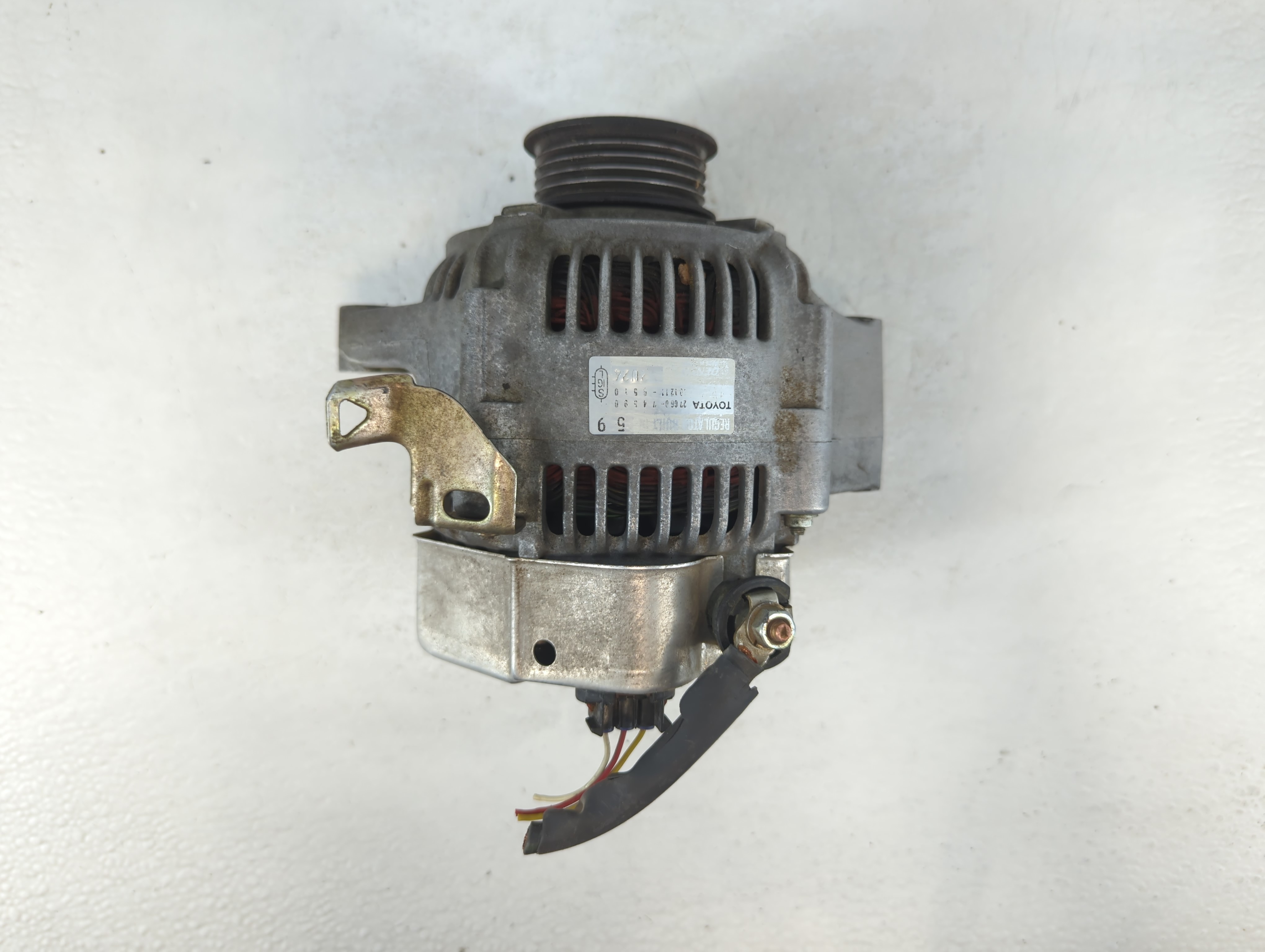1997-2001 Toyota Camry Alternator Generator Charging Assembly Engine Oem 859112 - Oemusedautoparts1.com
