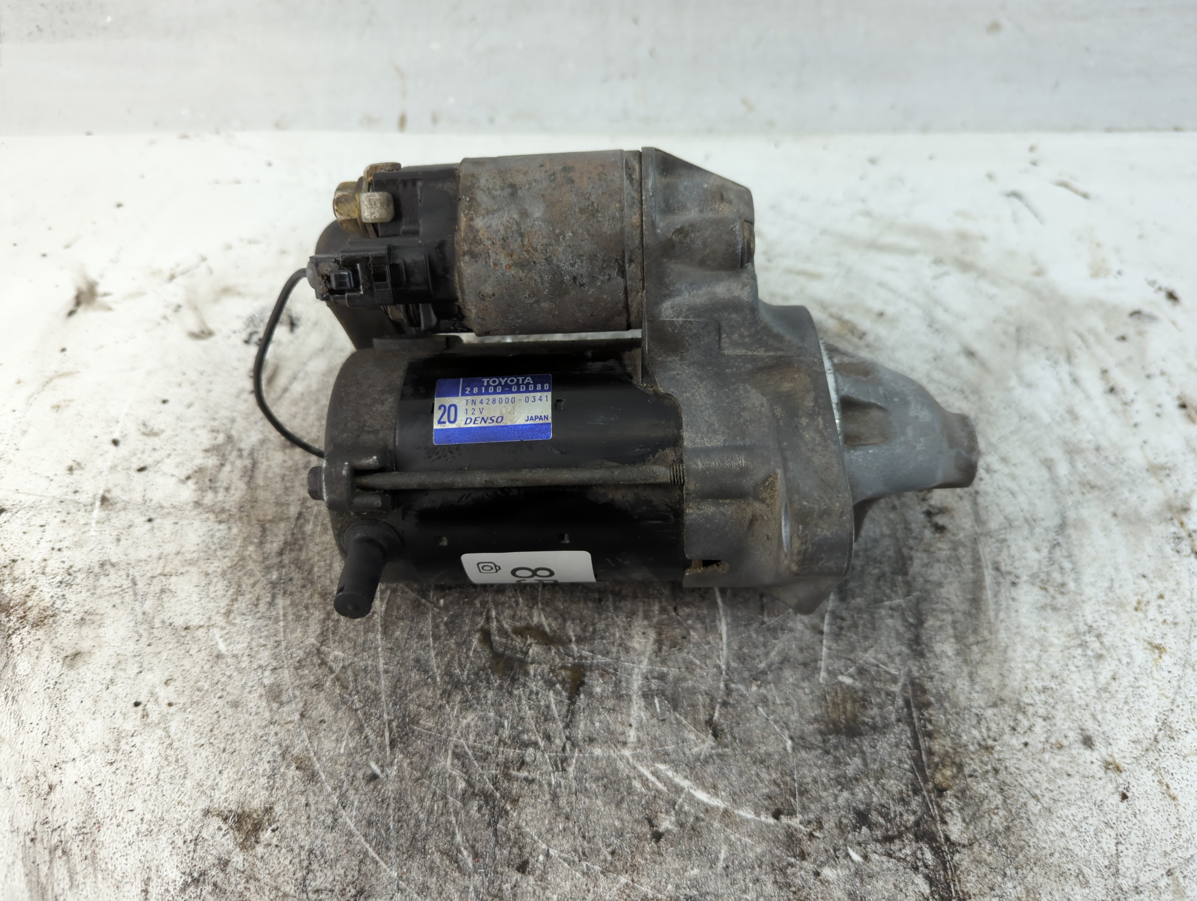 2003-2008 Toyota Corolla Car Starter Motor Solenoid Oem 859190 - Oemusedautoparts1.com