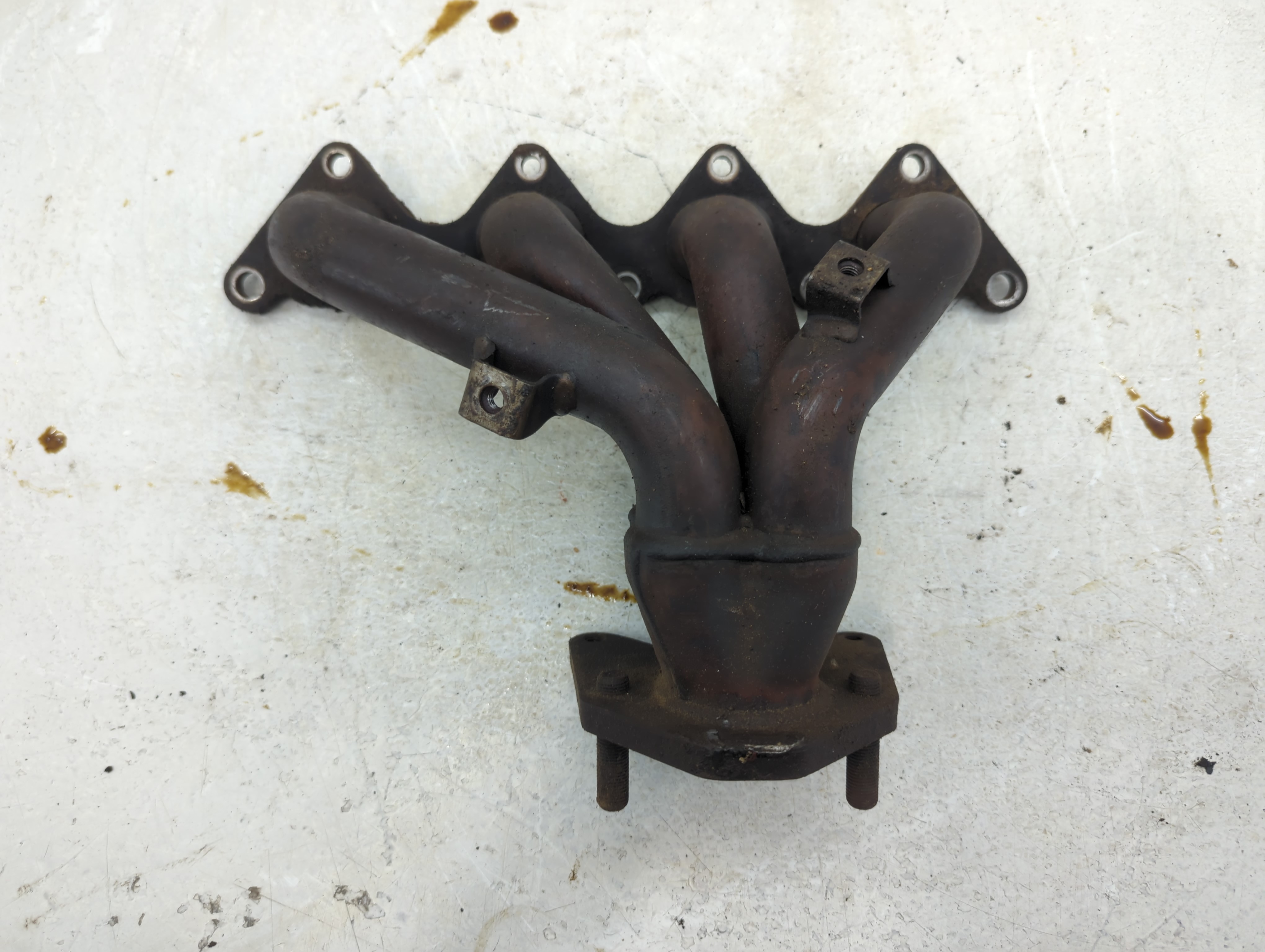1999-2001 Honda Prelude Turbocharger Exhaust Manifold With Turbo Charger 859192 - Oemusedautoparts1.com
