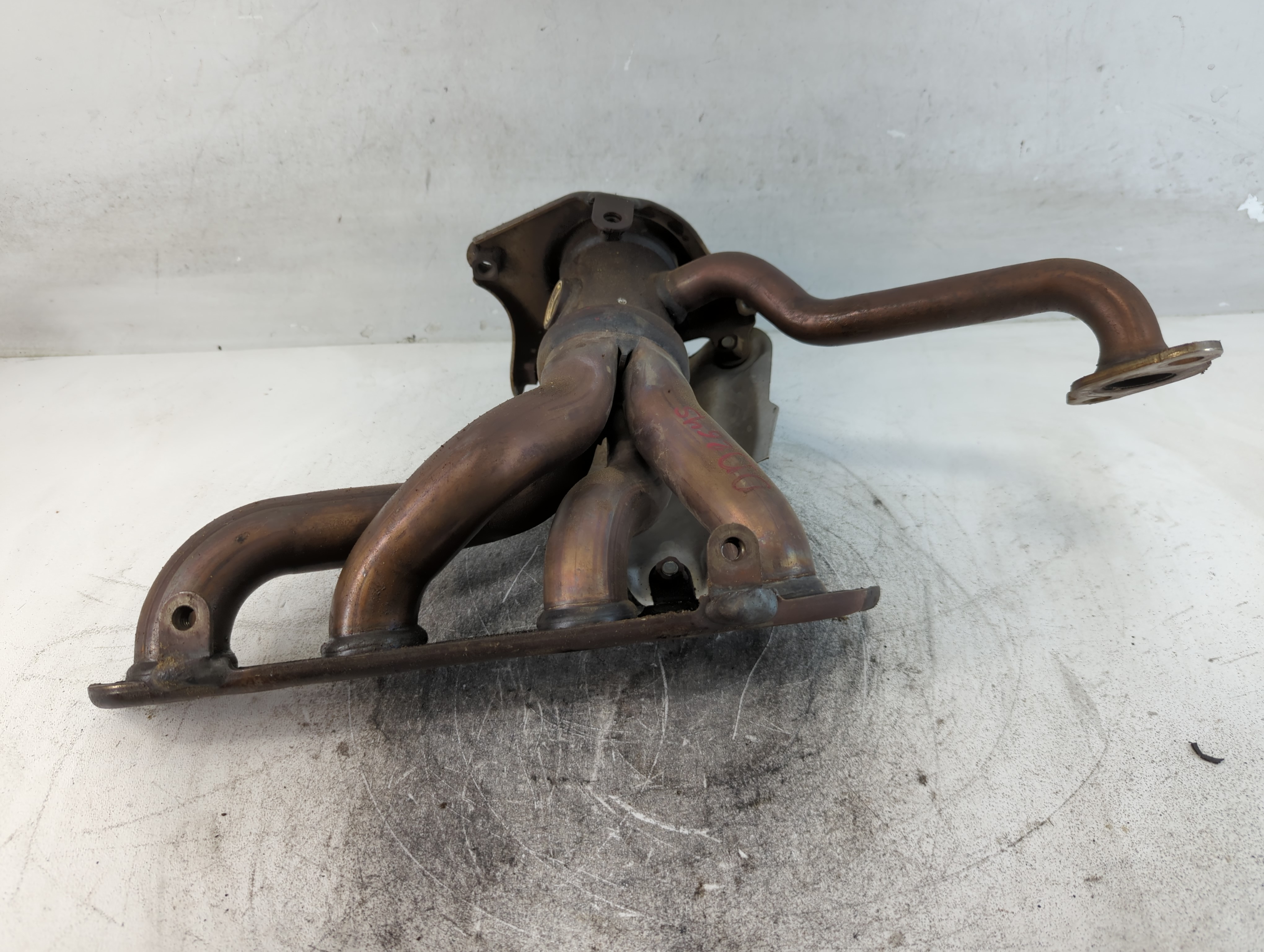 Picture of 2009-2010 Hyundai Sonata Turbocharger Exhaust Manifold With Turbo Charger 859223