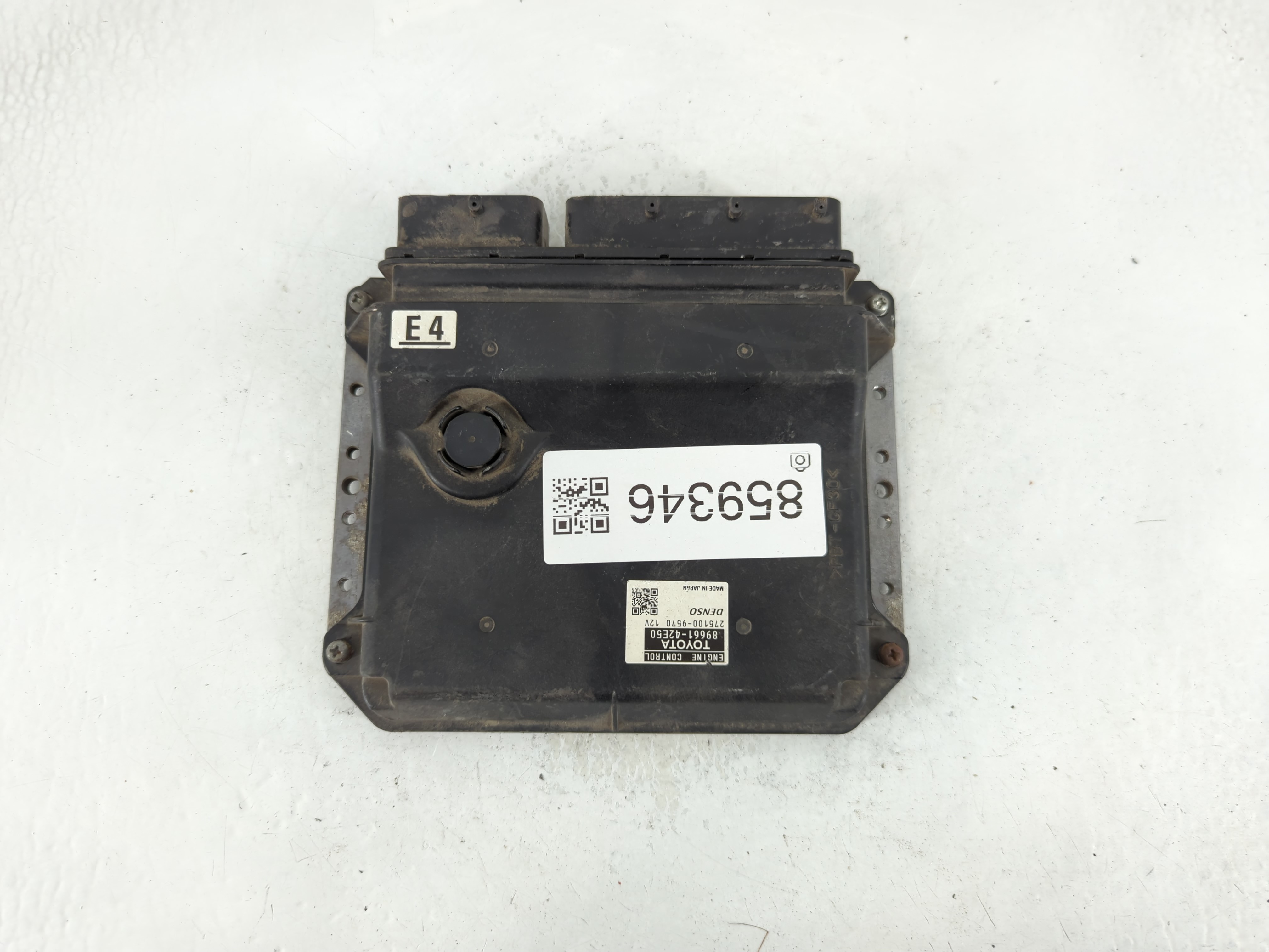 2007-2007 Toyota Rav4 Engine Control Computer Ecu Pcm Ecm Pcu Oem 859346 - Oemusedautoparts1.com
