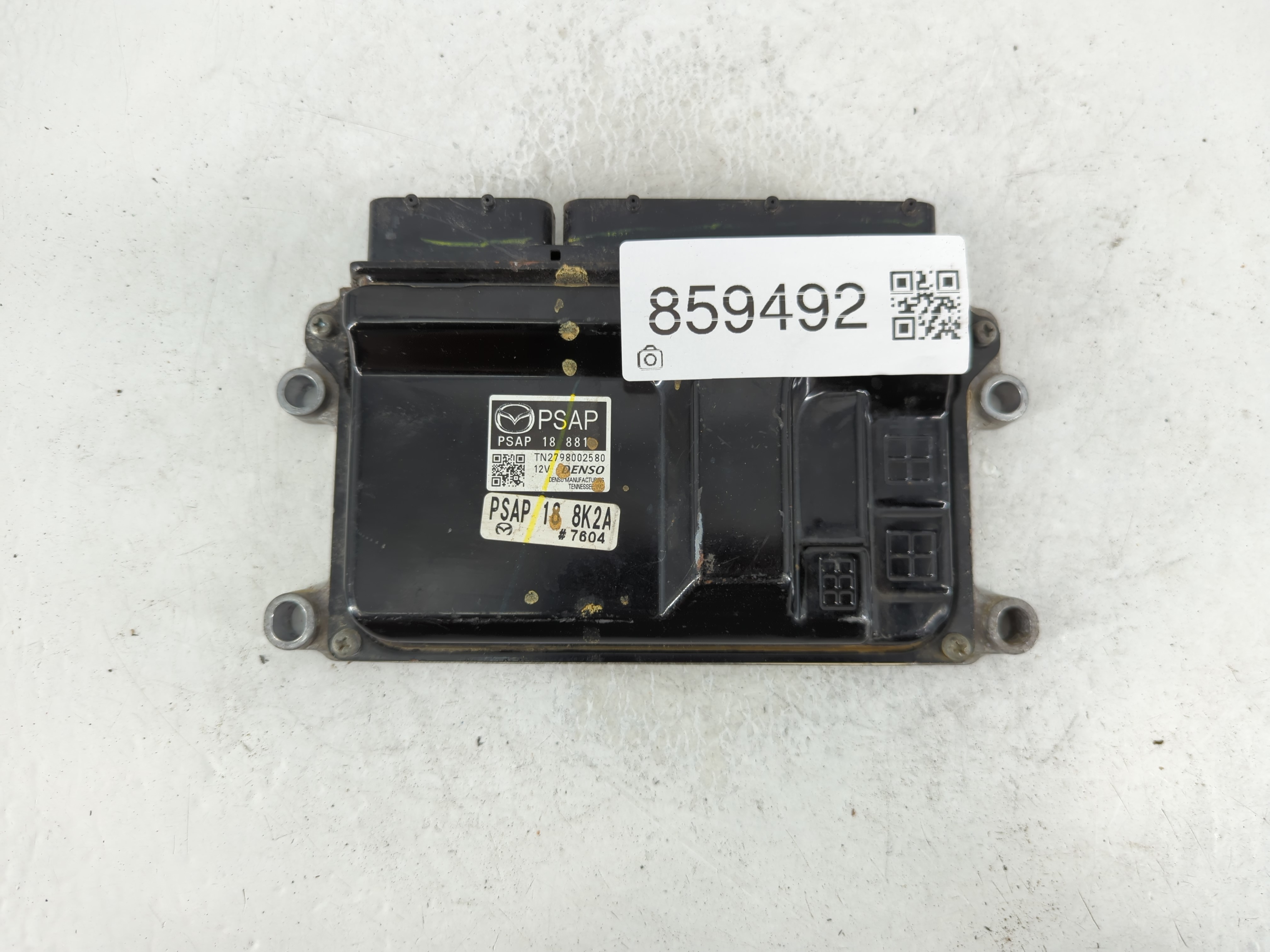 2017-2018 Mazda 3 Engine Control Computer Ecu Pcm Ecm Pcu Oem Psap 18 881 859492 - Oemusedautoparts1.com