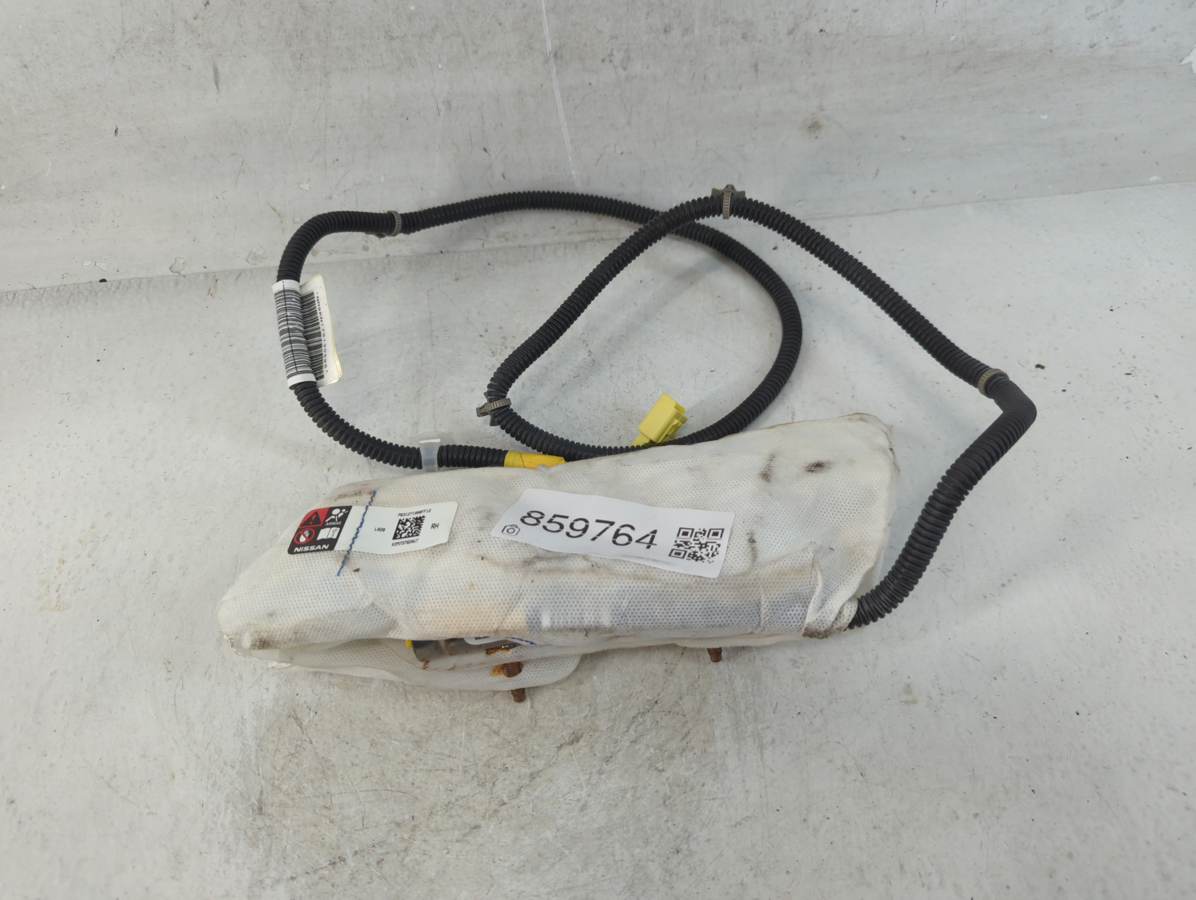 2016-2018 Nissan Versa Air Bag Passenger Right Dashboard Oem 859764 - Oemusedautoparts1.com