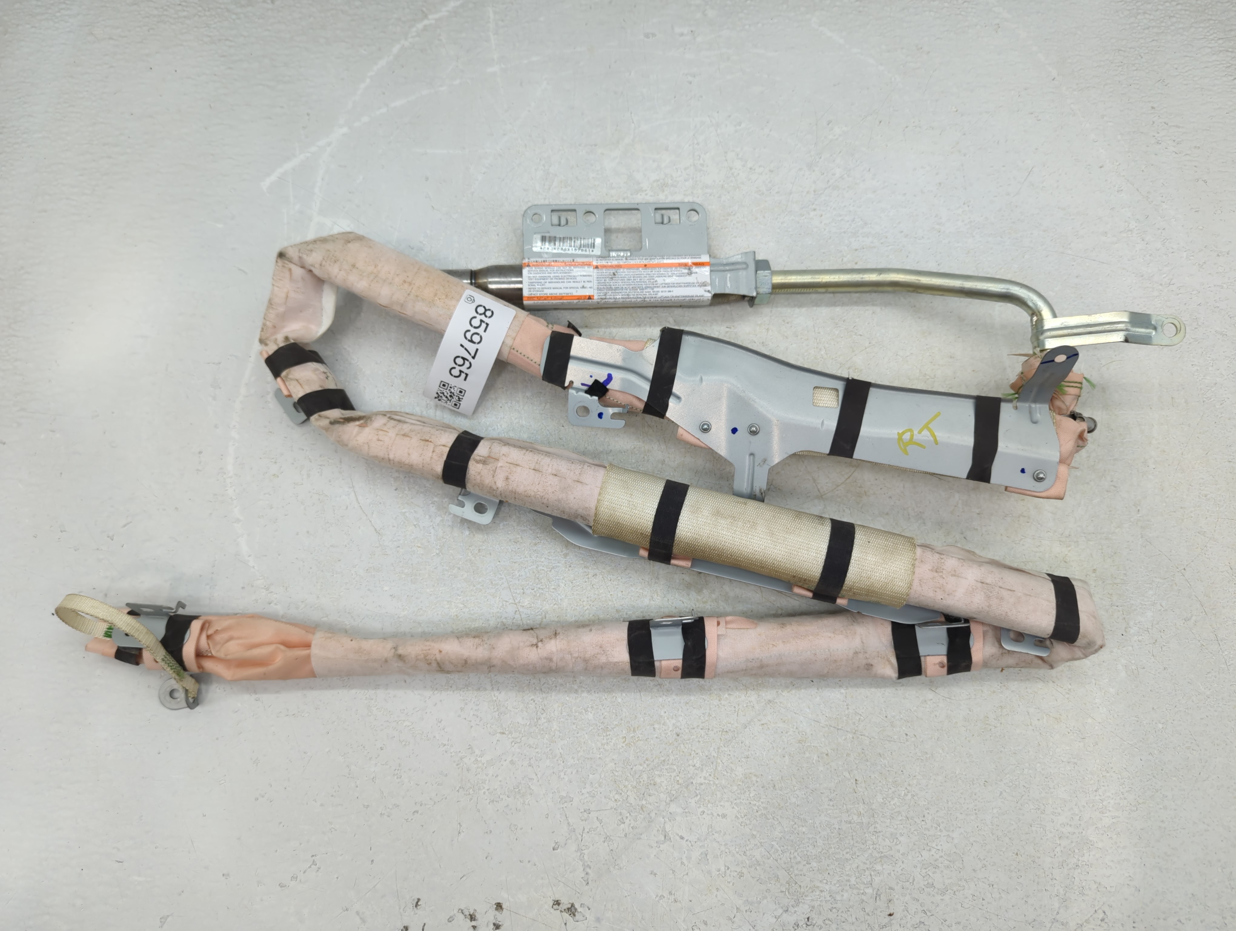 2008-2010 Nissan Rogue Passenger Curtain Air Bag Oem 859765 - Oemusedautoparts1.com