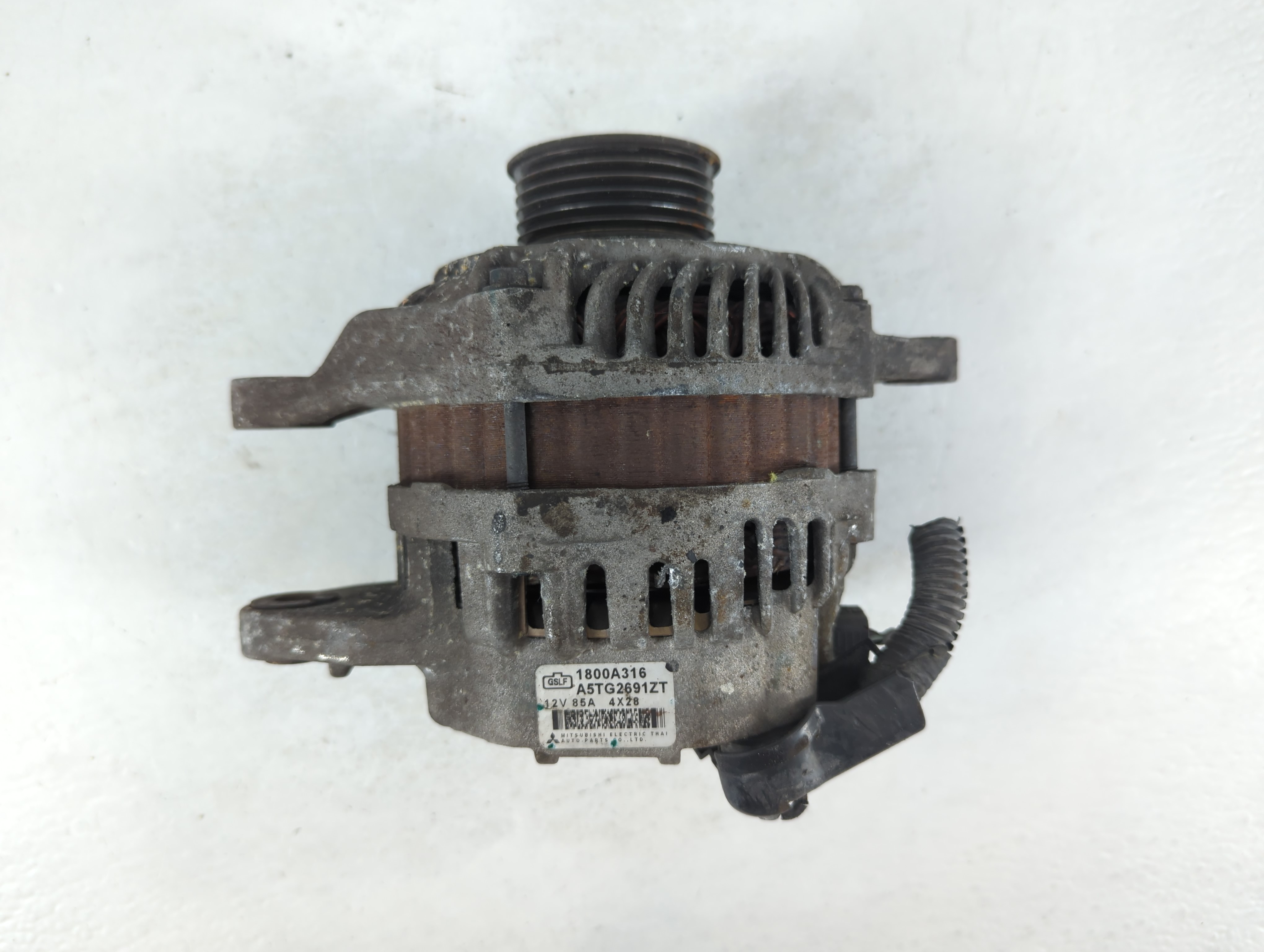 2014 Mitsubishi Mirage Alternator Generator Charging Assembly Engine Oem 859817 - Oemusedautoparts1.com