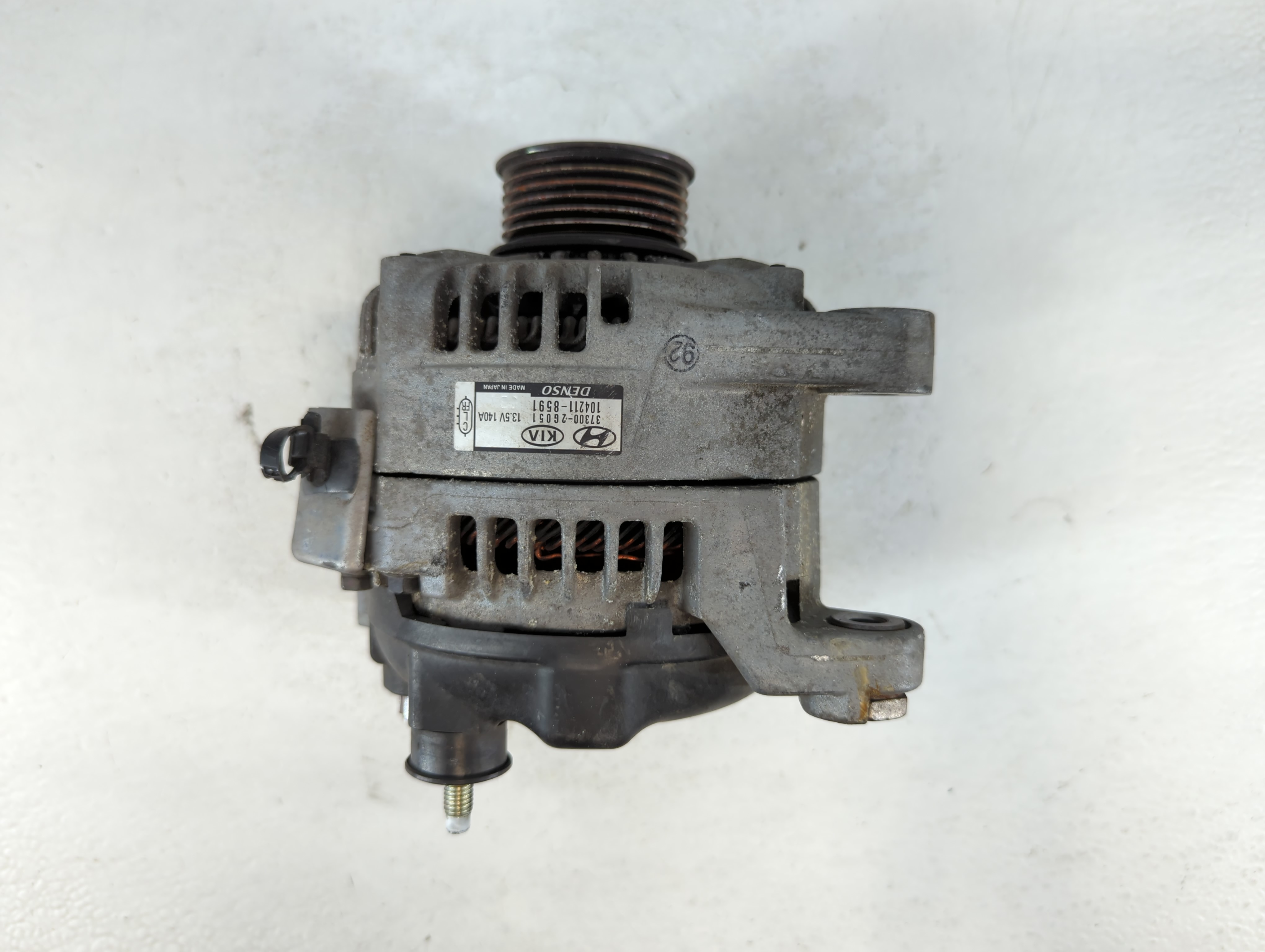 2017-2021 Kia Sportage Alternator Generator Charging Assembly Engine Oem 861854 - Oemusedautoparts1.com