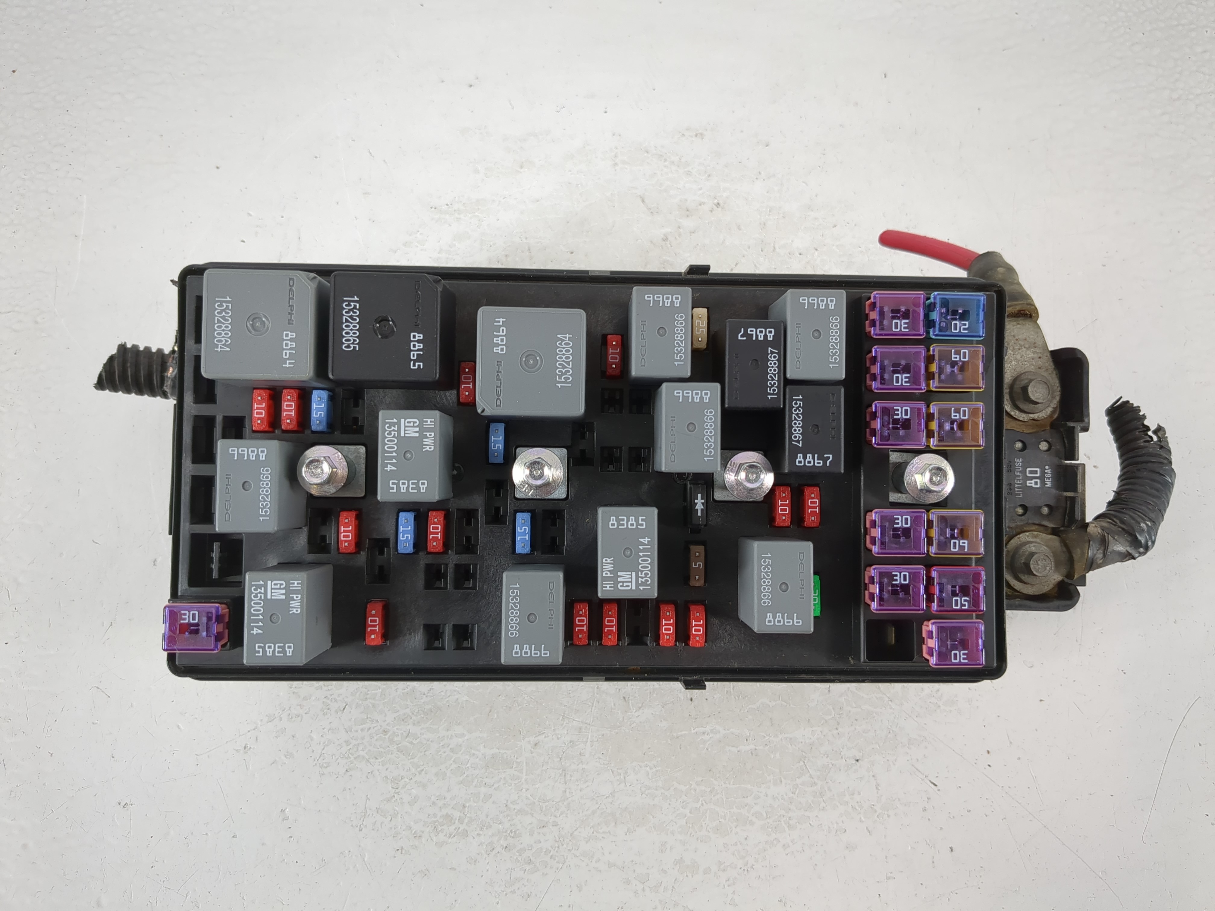 Picture of 2009-2012 Chevrolet Malibu Fusebox Fuse Box Relay Module 870044