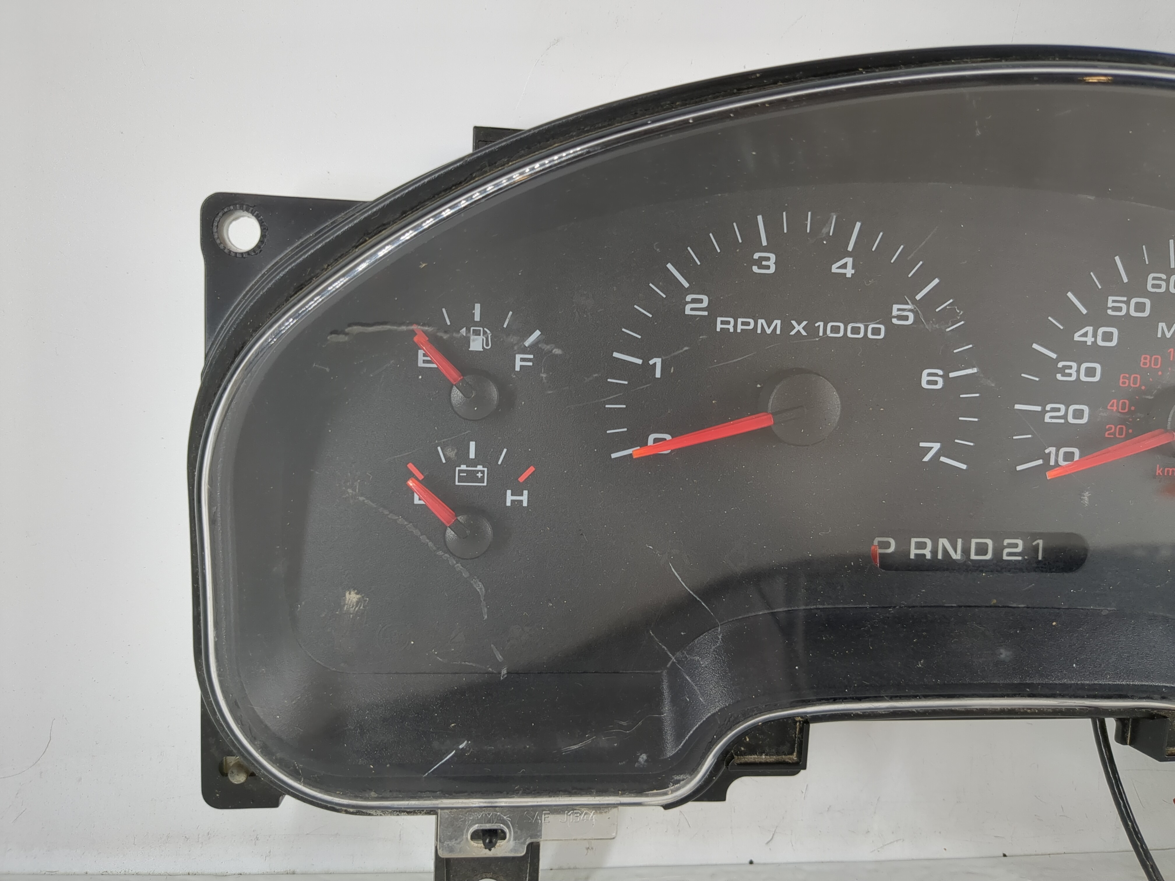 Picture of 2006 Ford F-150 Speedometer Instrument Cluster Gauges 871232