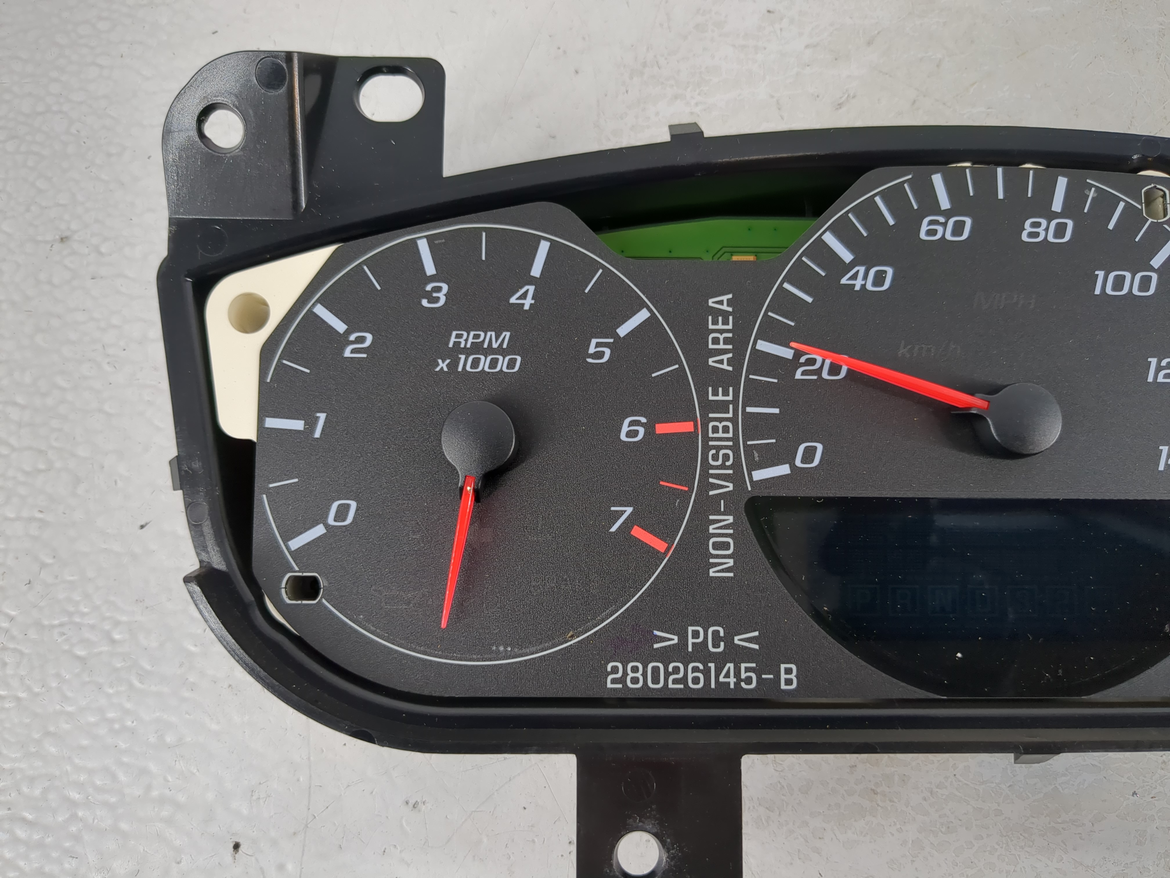 Picture of 2008-2008 Chevrolet Impala Speedometer Instrument Cluster Gauges 871307