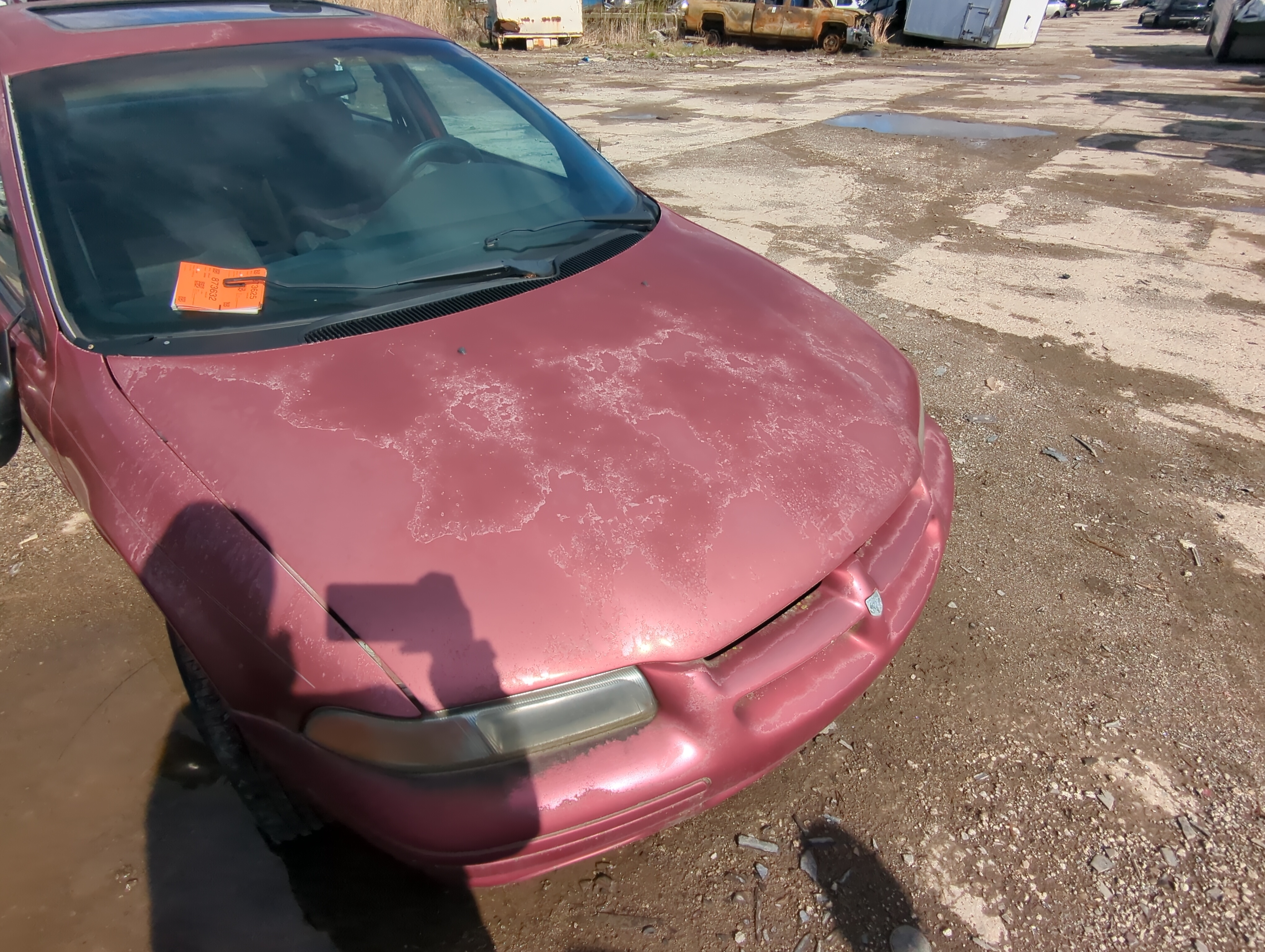1998 Dodge Stratus Hood Oem 873796 - Oemusedautoparts1.com