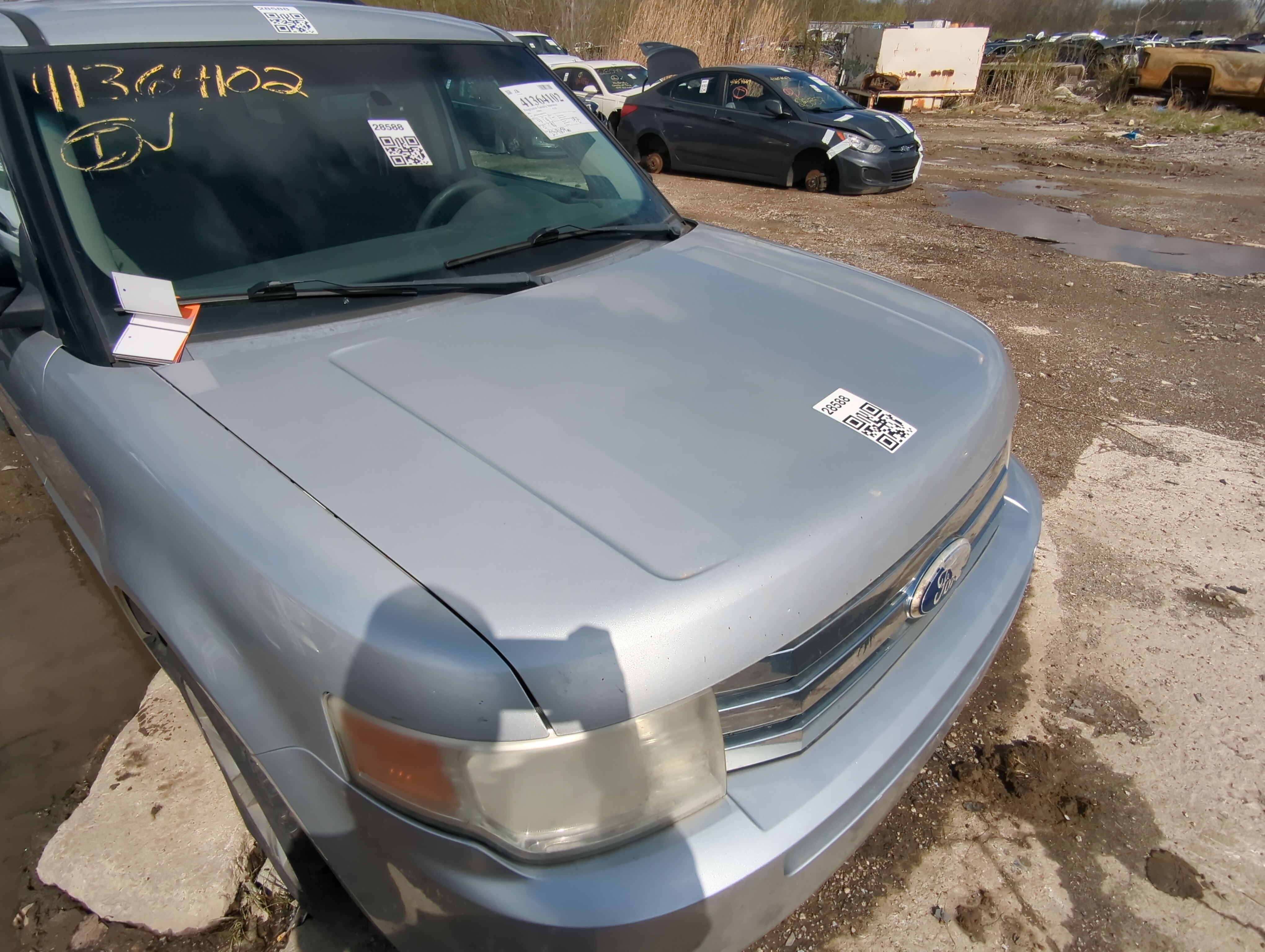 2011 Ford Flex Hood Oem 874157 - Oemusedautoparts1.com