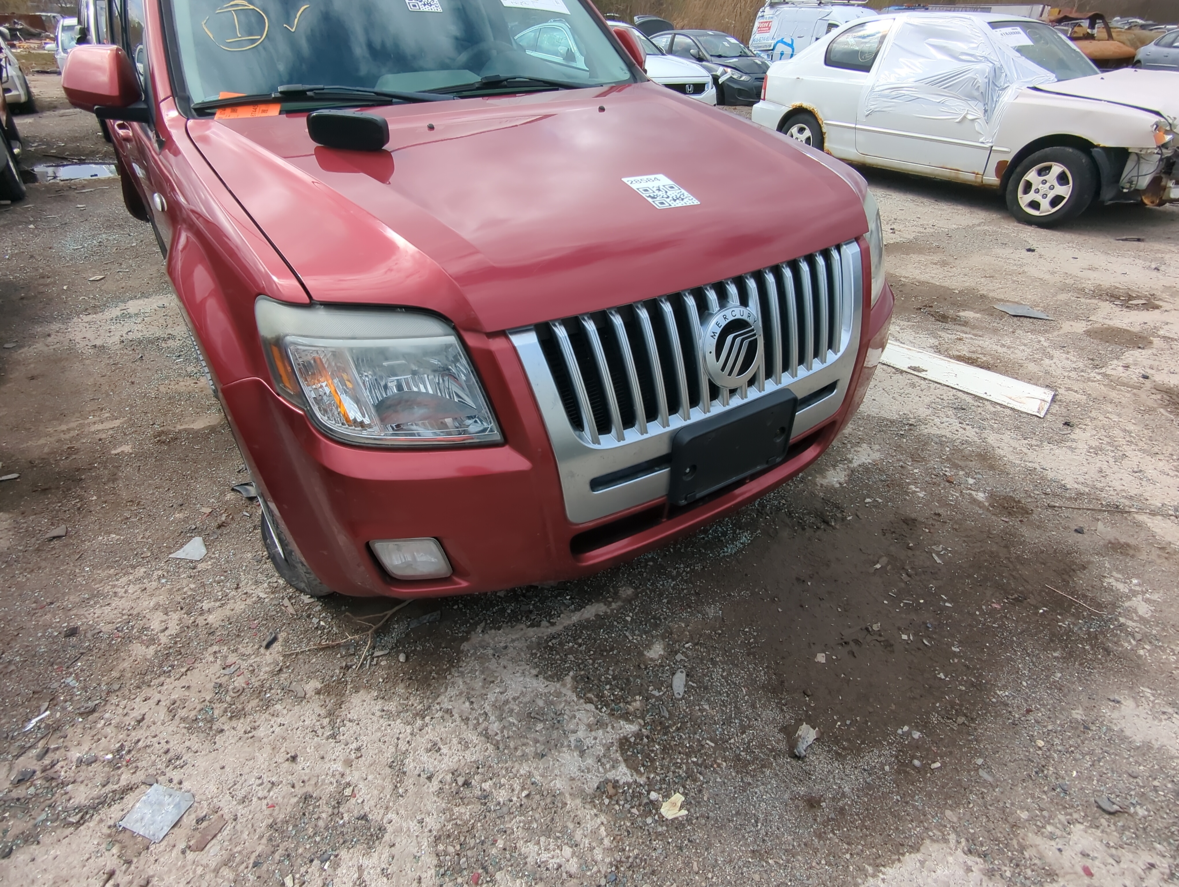 Picture of 2008-2011 Mercury Mariner Front Bumper - Oem 874780