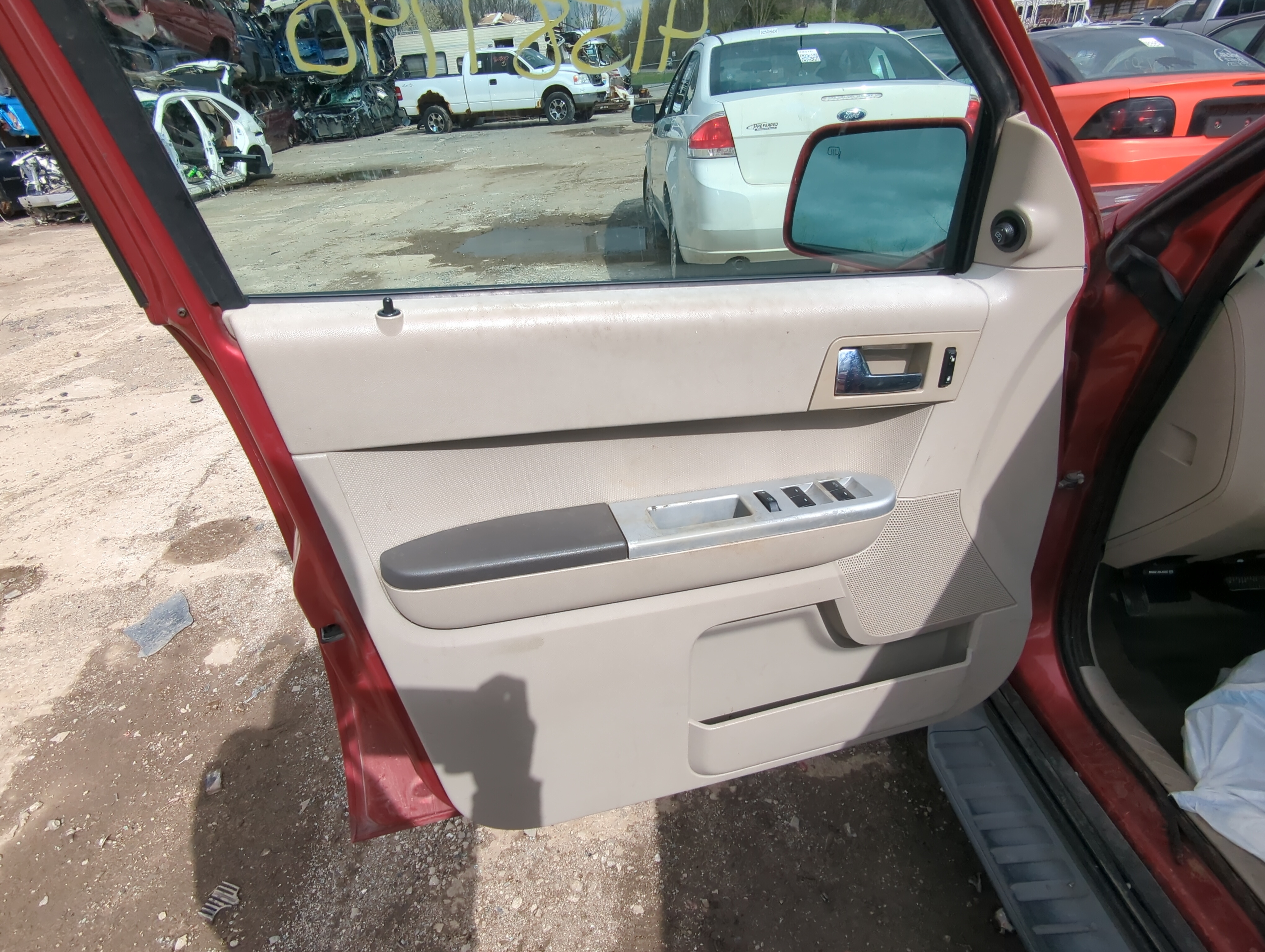 Picture of 2008 Mercury Mariner Front Left Driver Interior Door Panel Trim 874867