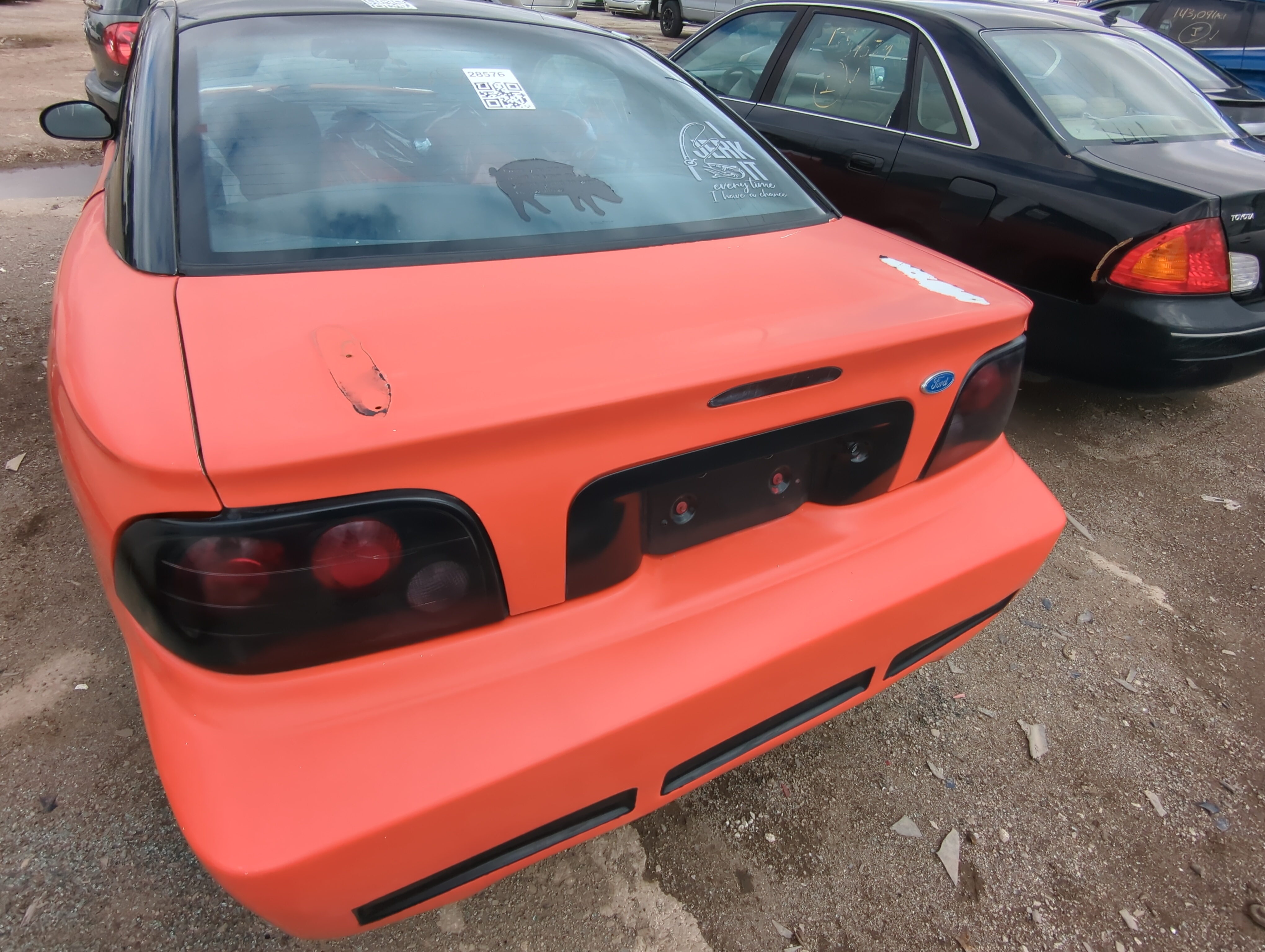 1994-1998 Ford Mustang Trunk/decklid/hatch/tailgate Oem 874947 - Oemusedautoparts1.com