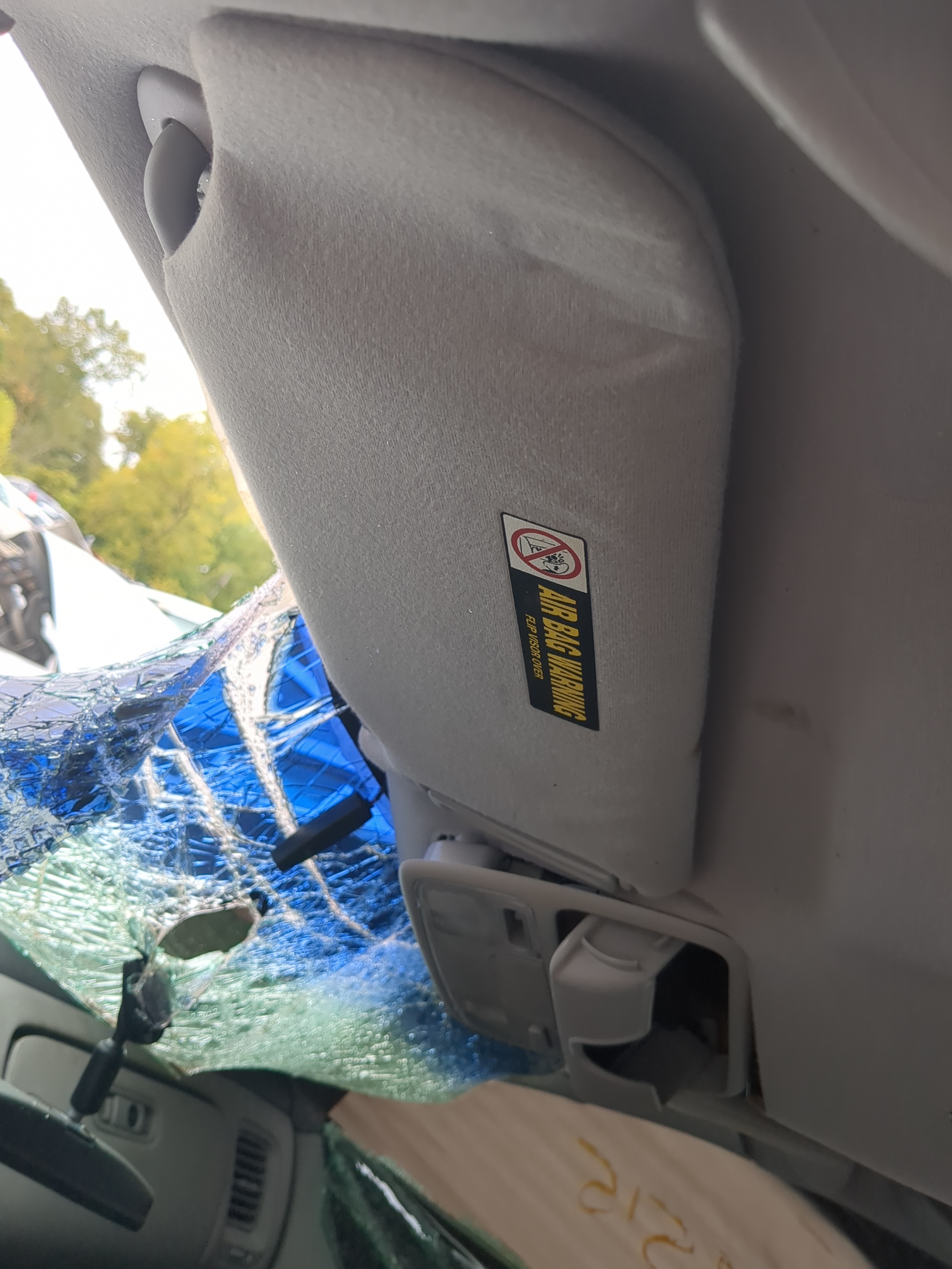 Picture of 1998-2002 Honda Accord Driver Sun Visor Mirror Left Sunvisor 875116