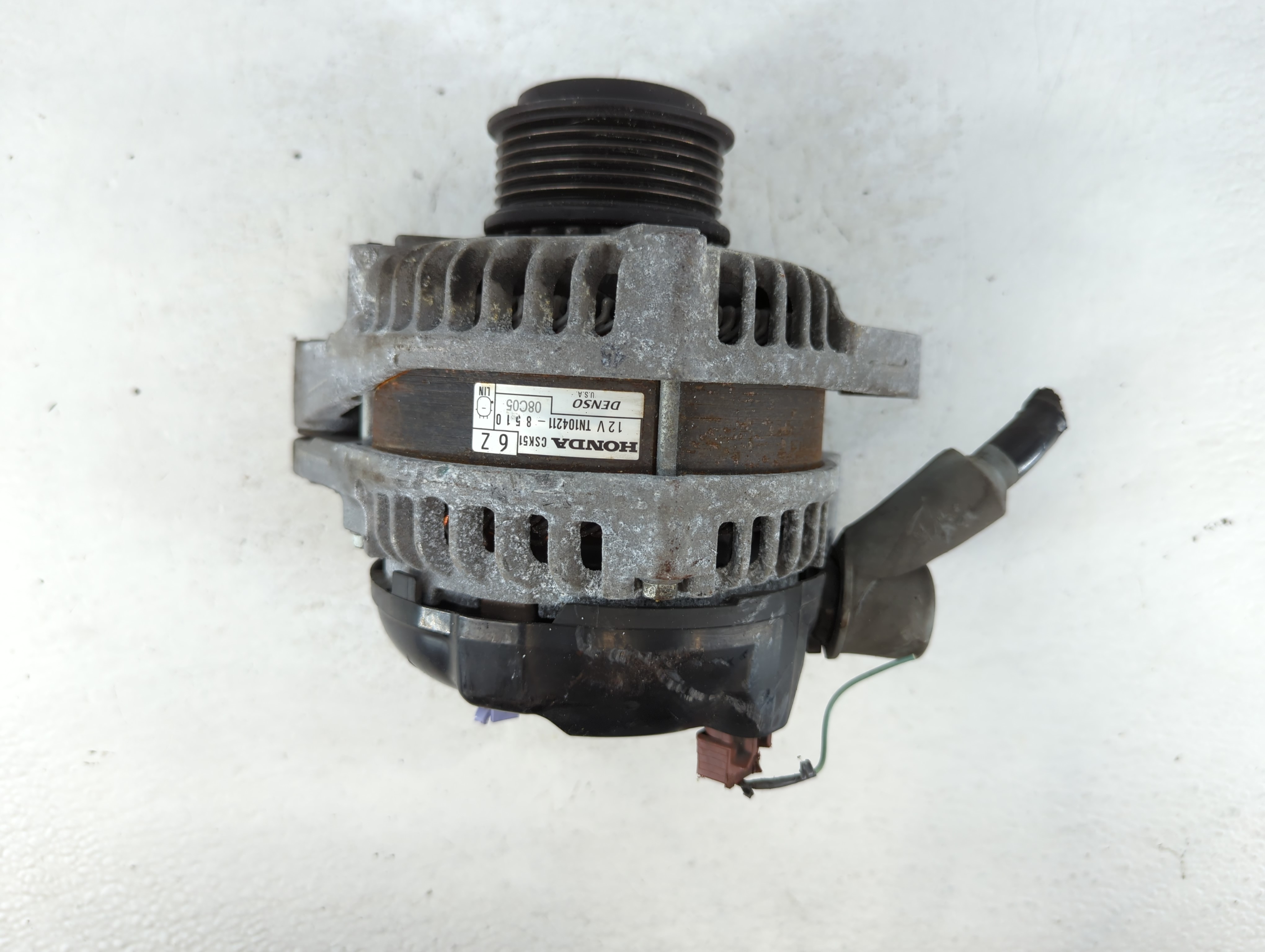 Honda Odyssey Alternator Generator Charging Assembly Engine Oem 875250 - Oemusedautoparts1.com