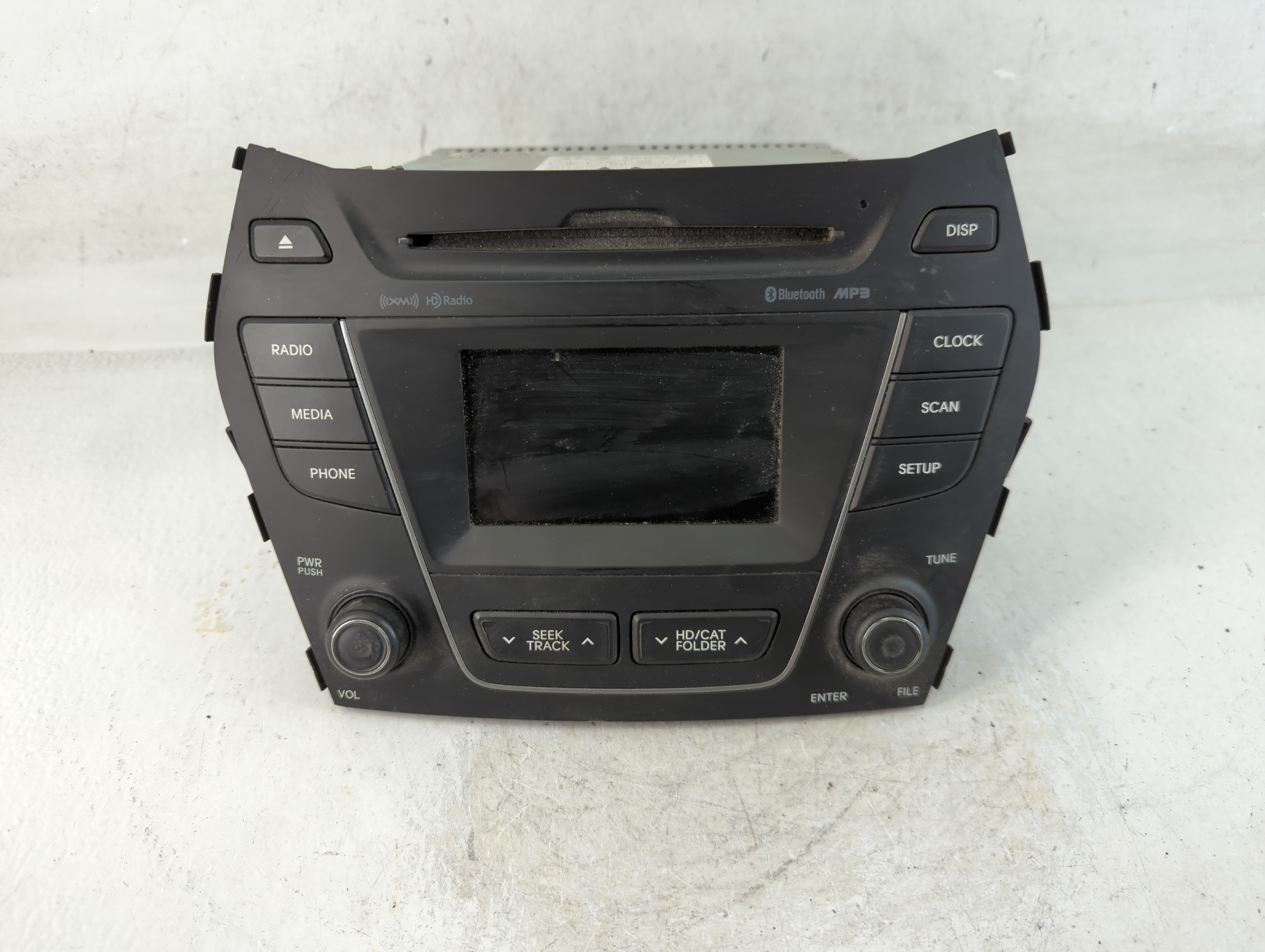 2013-2014 Hyundai Santa Fe Am Fm Cd Player Radio Receiver 875333 - Oemusedautoparts1.com