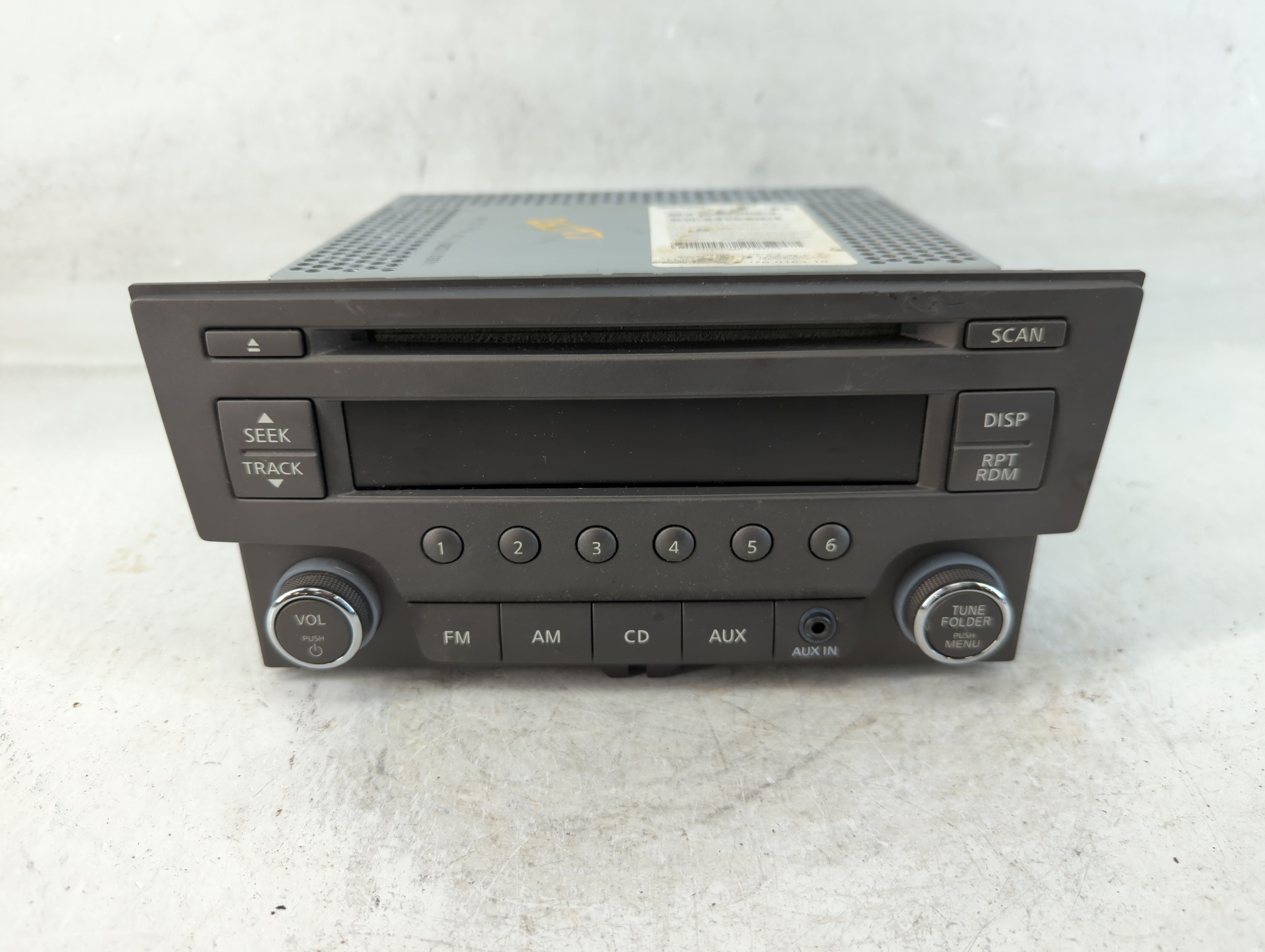 2013-2014 Nissan Sentra Am Fm Cd Player Radio Receiver 875365 - Oemusedautoparts1.com