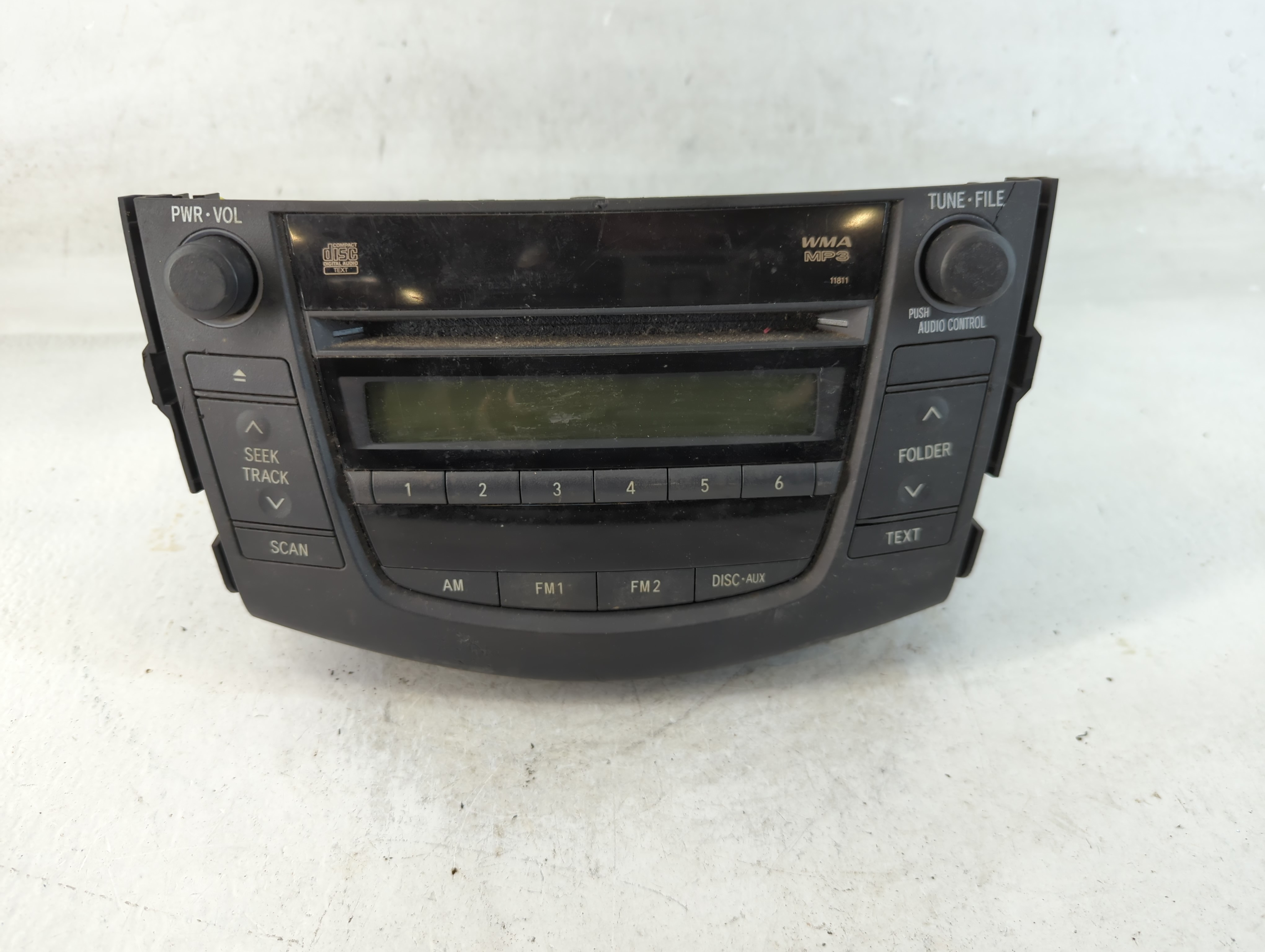 2006-2008 Toyota Rav4 Am Fm Cd Player Radio Receiver 875373 - Oemusedautoparts1.com