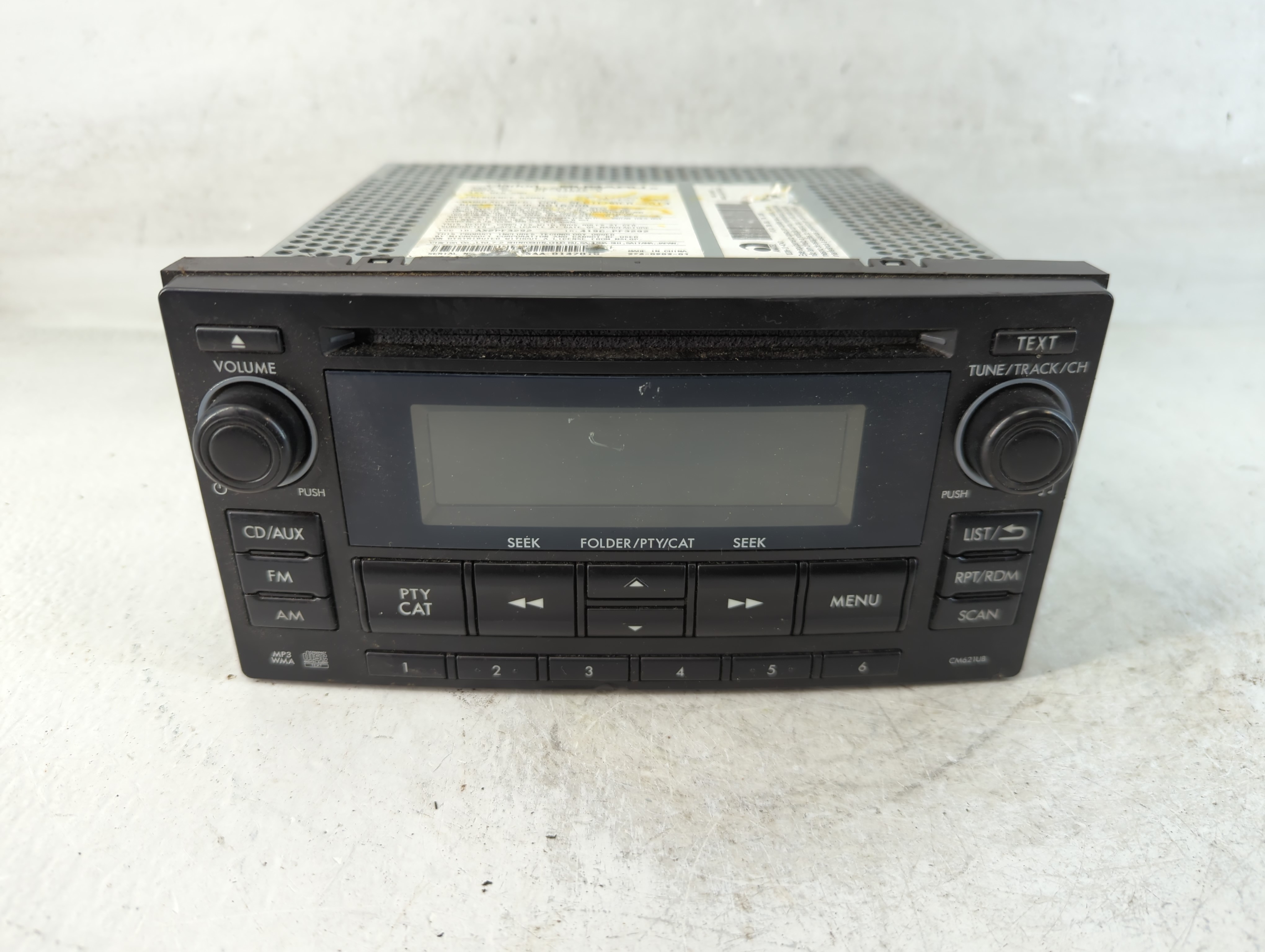 2012-2014 Subaru Impreza Am Fm Cd Player Radio Receiver 875376 - Oemusedautoparts1.com