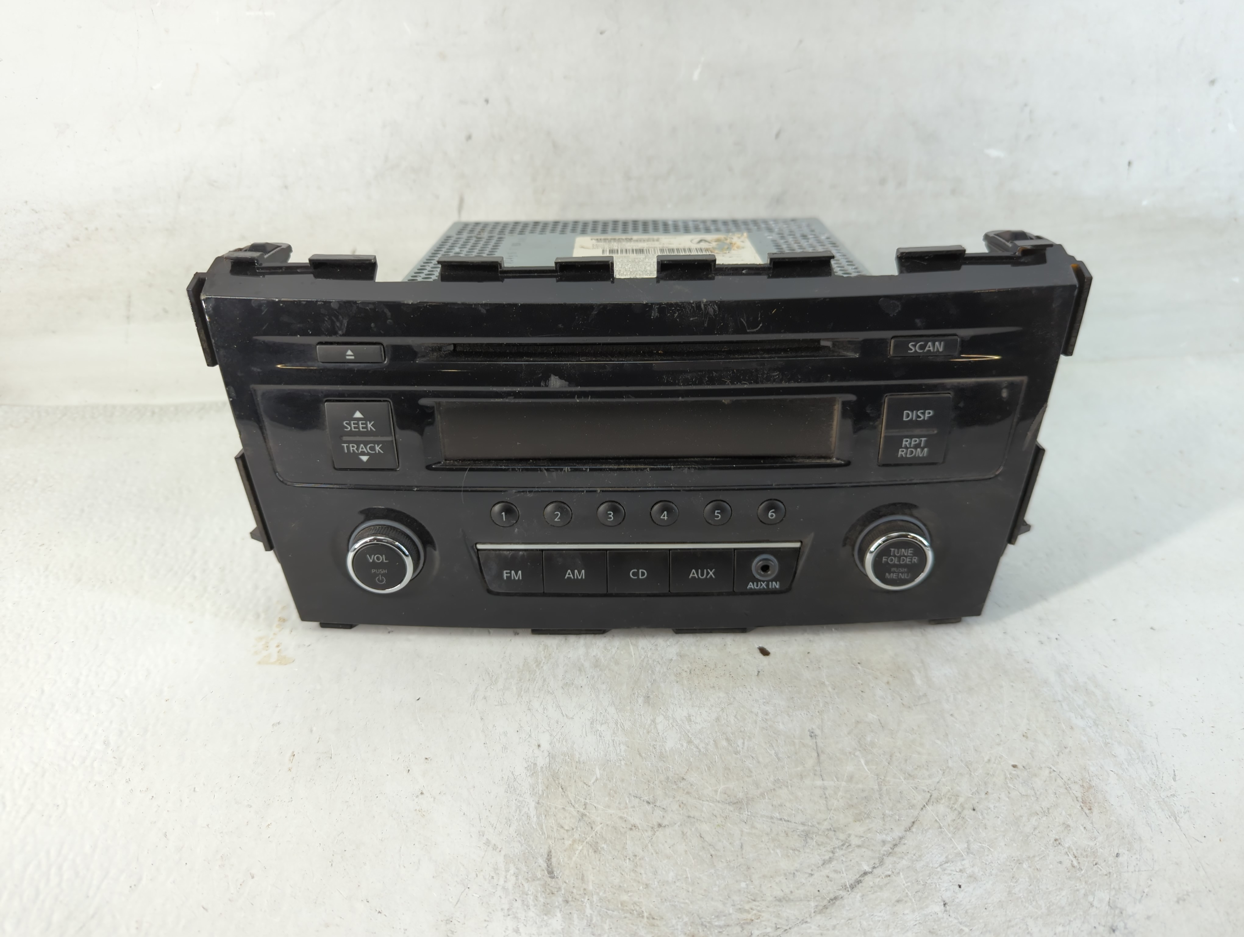 2013-2015 Nissan Altima Am Fm Cd Player Radio Receiver 875403 - Oemusedautoparts1.com