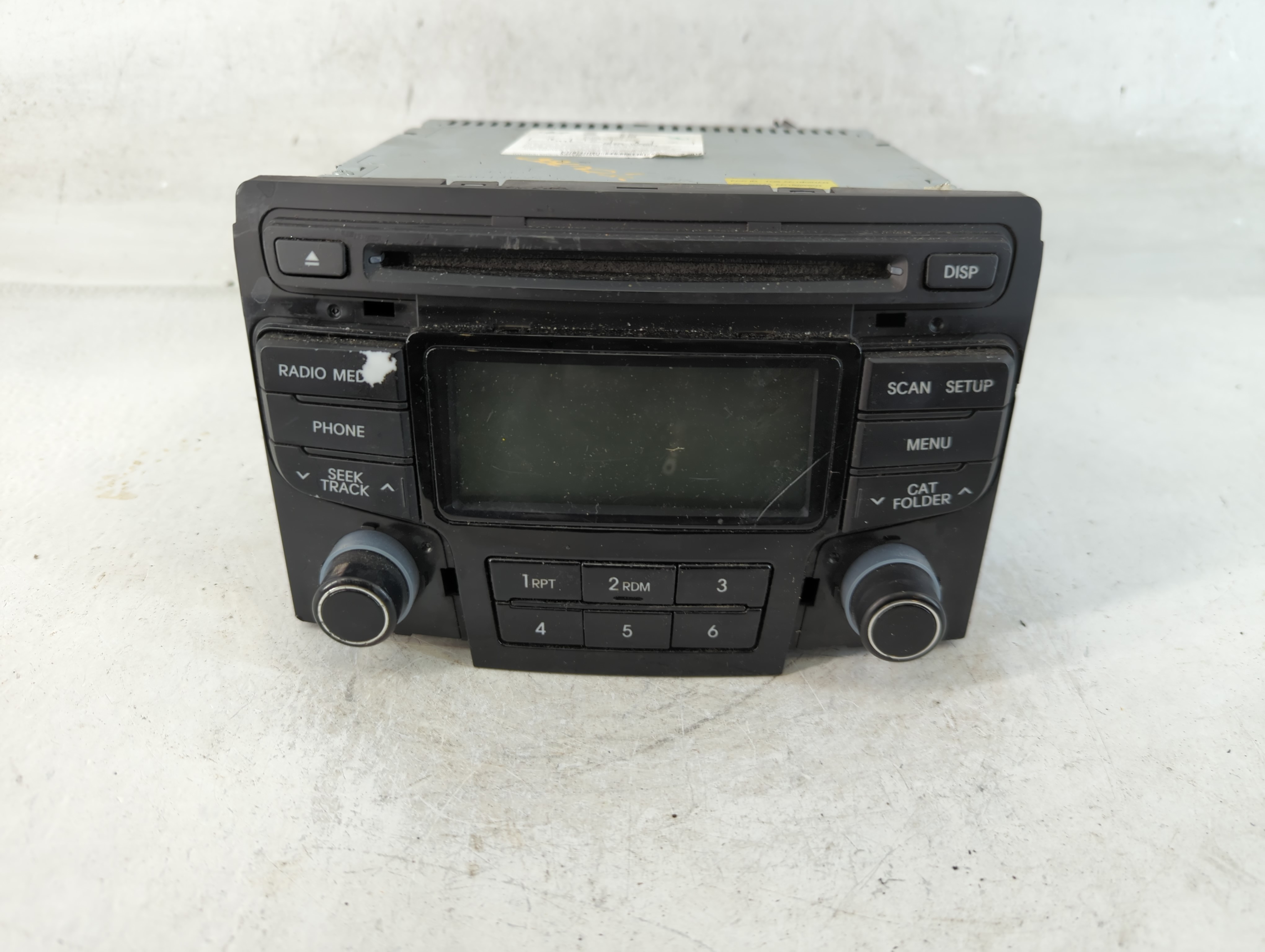 Picture of 2013-2014 Hyundai Sonata Am Fm Cd Player Radio Receiver 875413