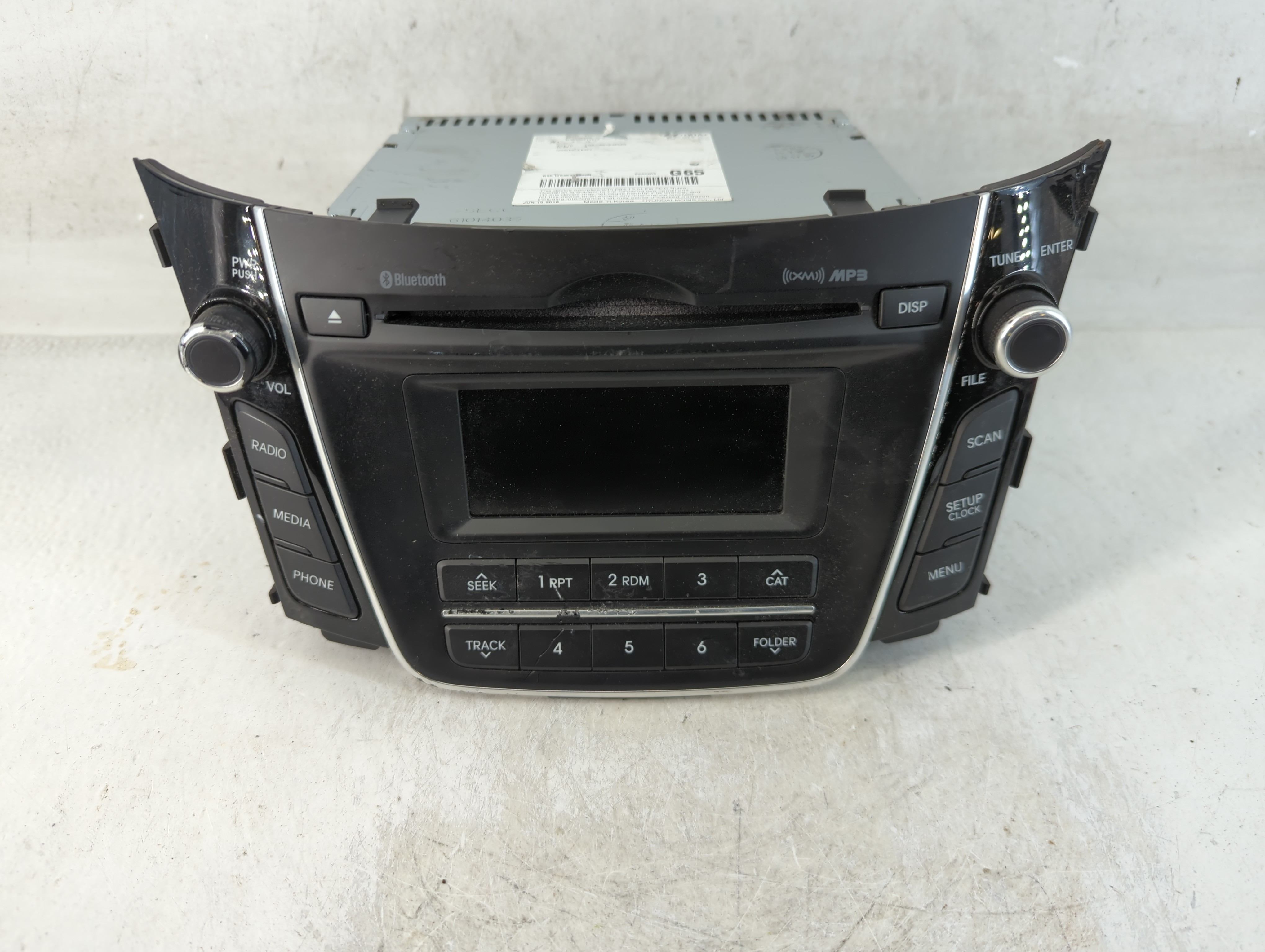 Hyundai Elantra Am Fm Cd Player Radio Receiver 875418 - Oemusedautoparts1.com