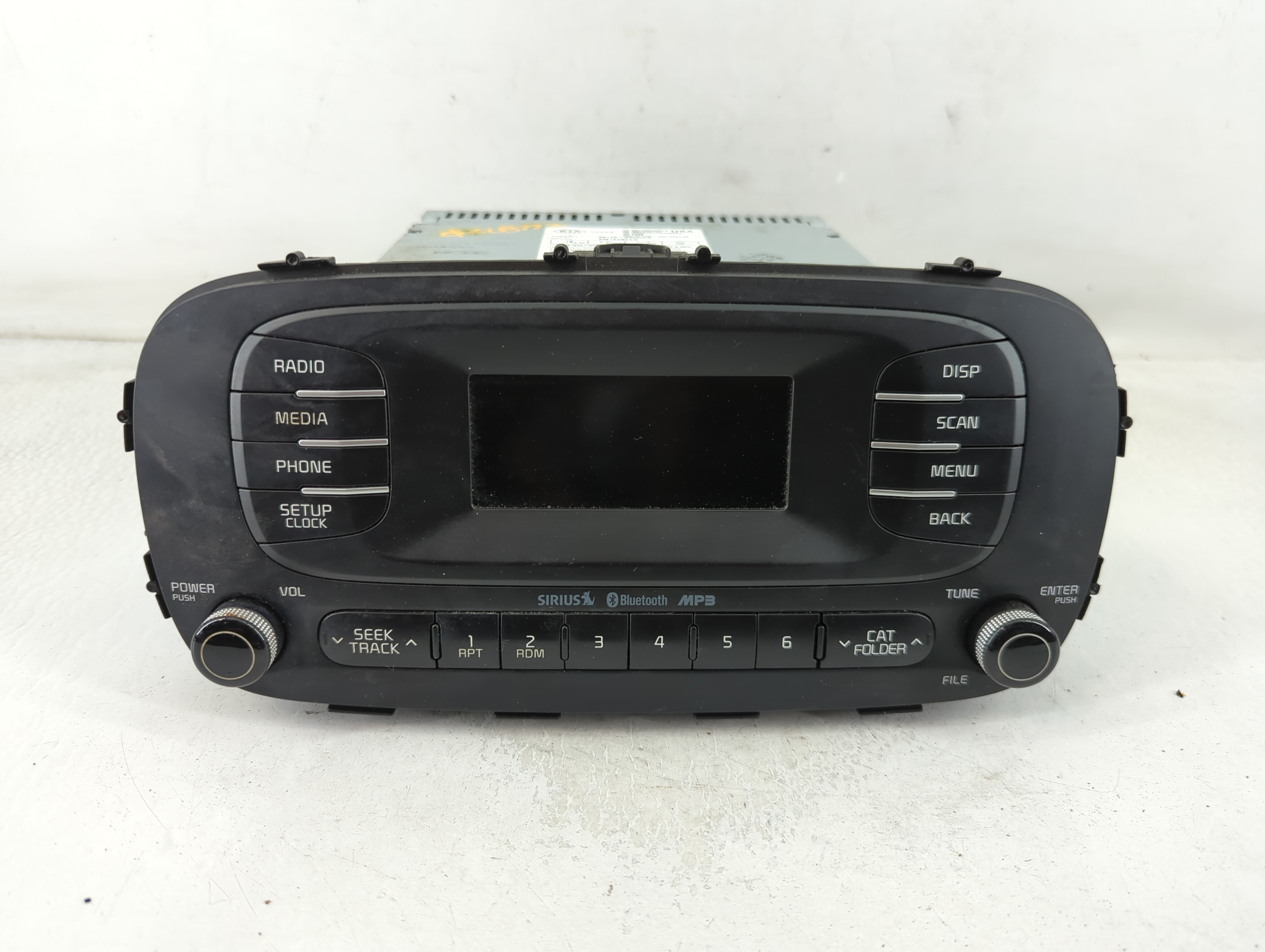 2015-2016 Kia Soul Am Fm Cd Player Radio Receiver 875452 - Oemusedautoparts1.com