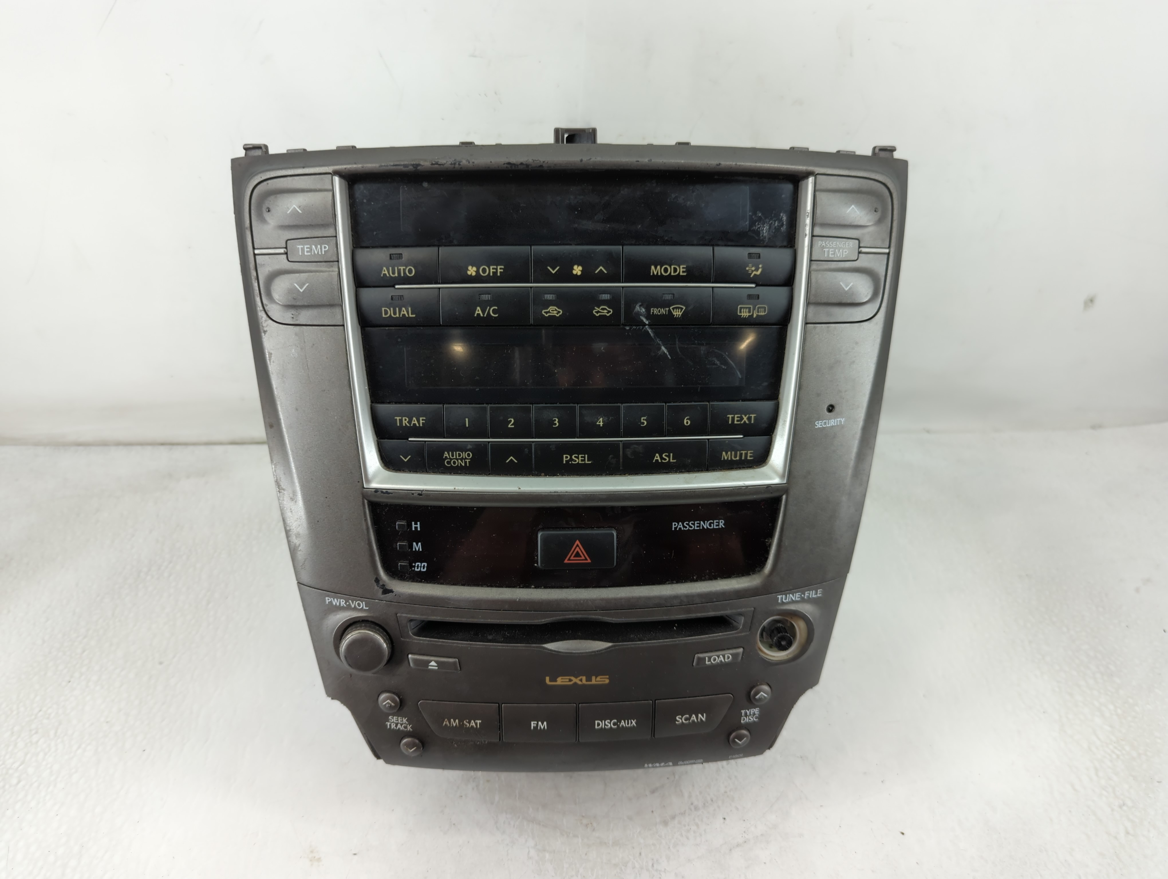 Lexus Is250 Am Fm Cd Player Radio Receiver 875460 - Oemusedautoparts1.com