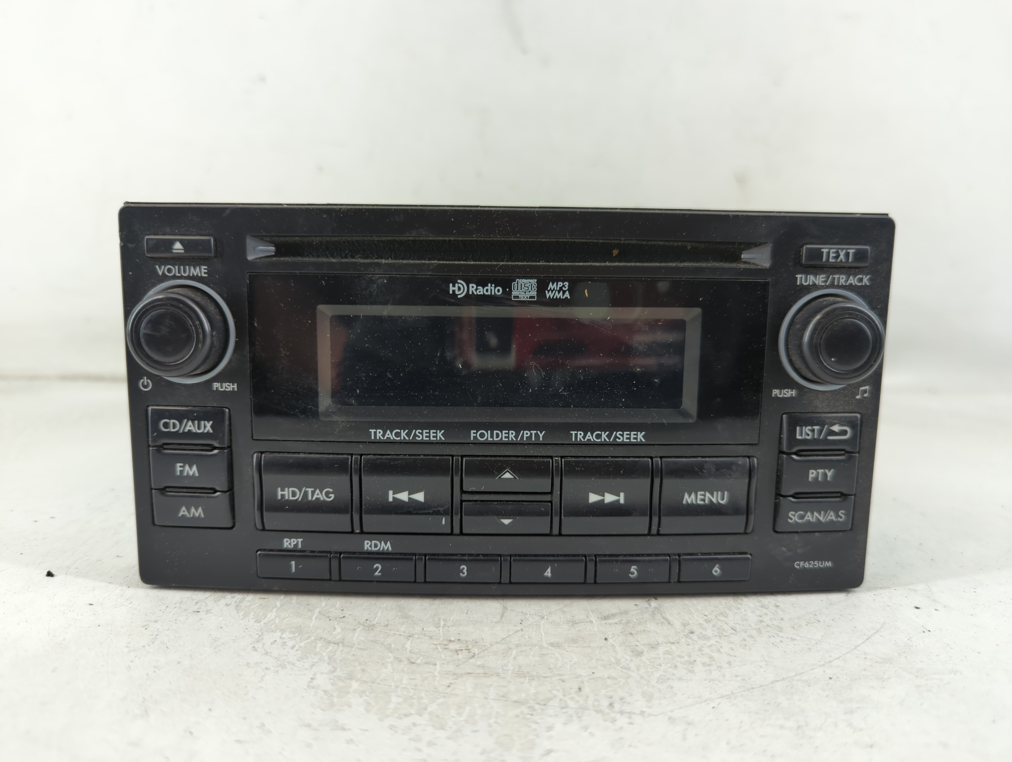2015-2015 Subaru Forester Am Fm Cd Player Radio Receiver 875461 - Oemusedautoparts1.com