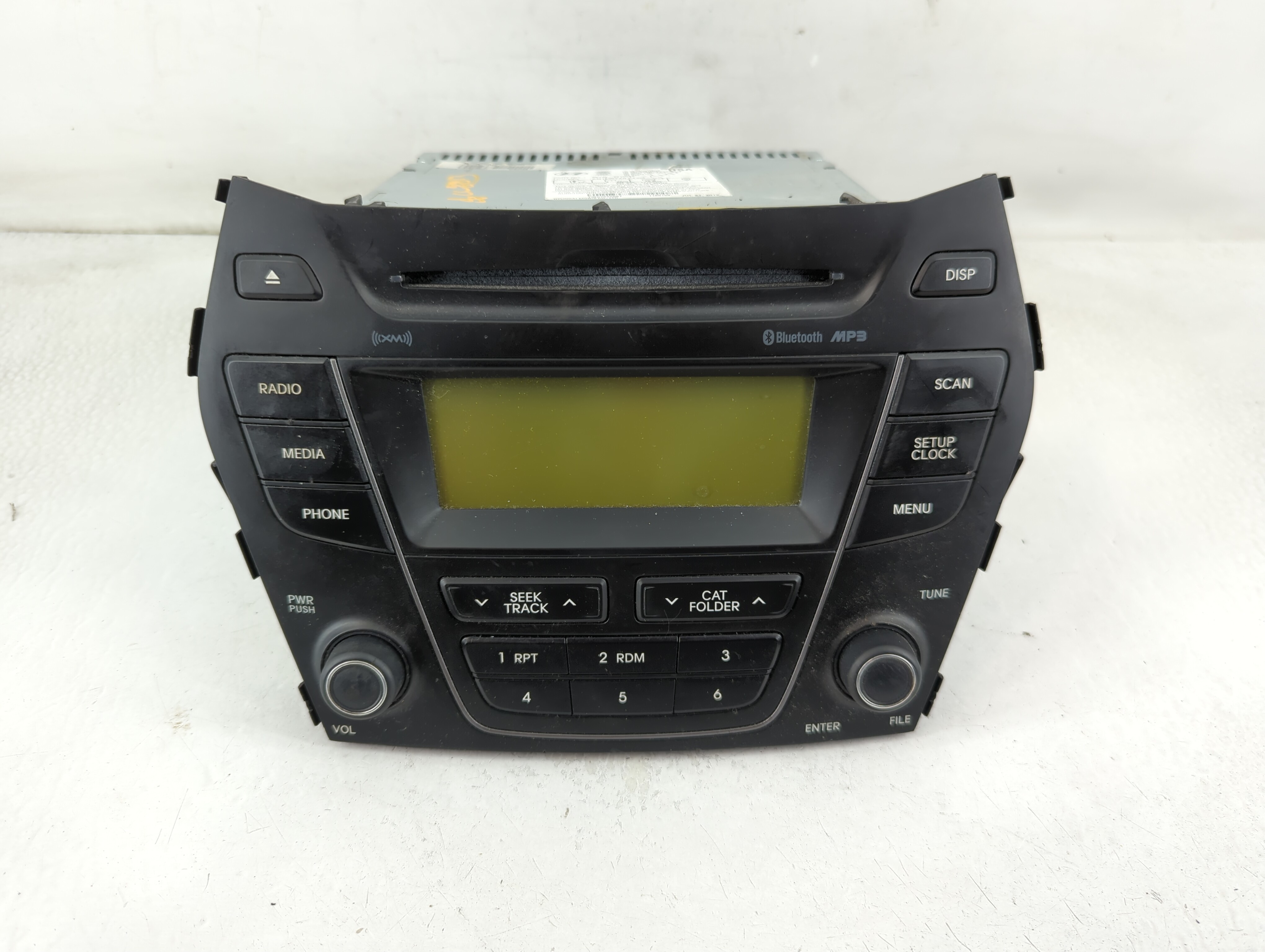 2013-2014 Hyundai Santa Fe Am Fm Cd Player Radio Receiver 875467 - Oemusedautoparts1.com