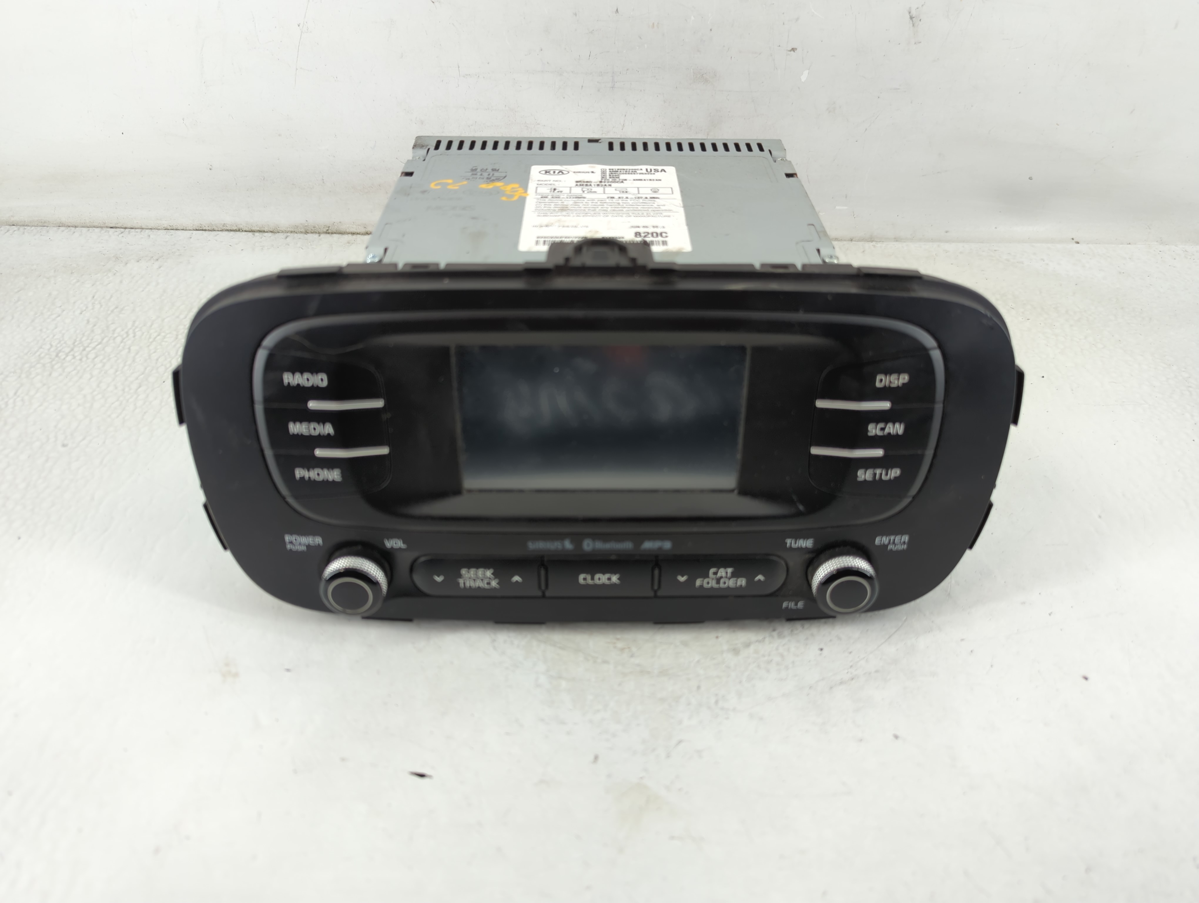 2015-2016 Kia Soul Am Fm Cd Player Radio Receiver 875470 - Oemusedautoparts1.com
