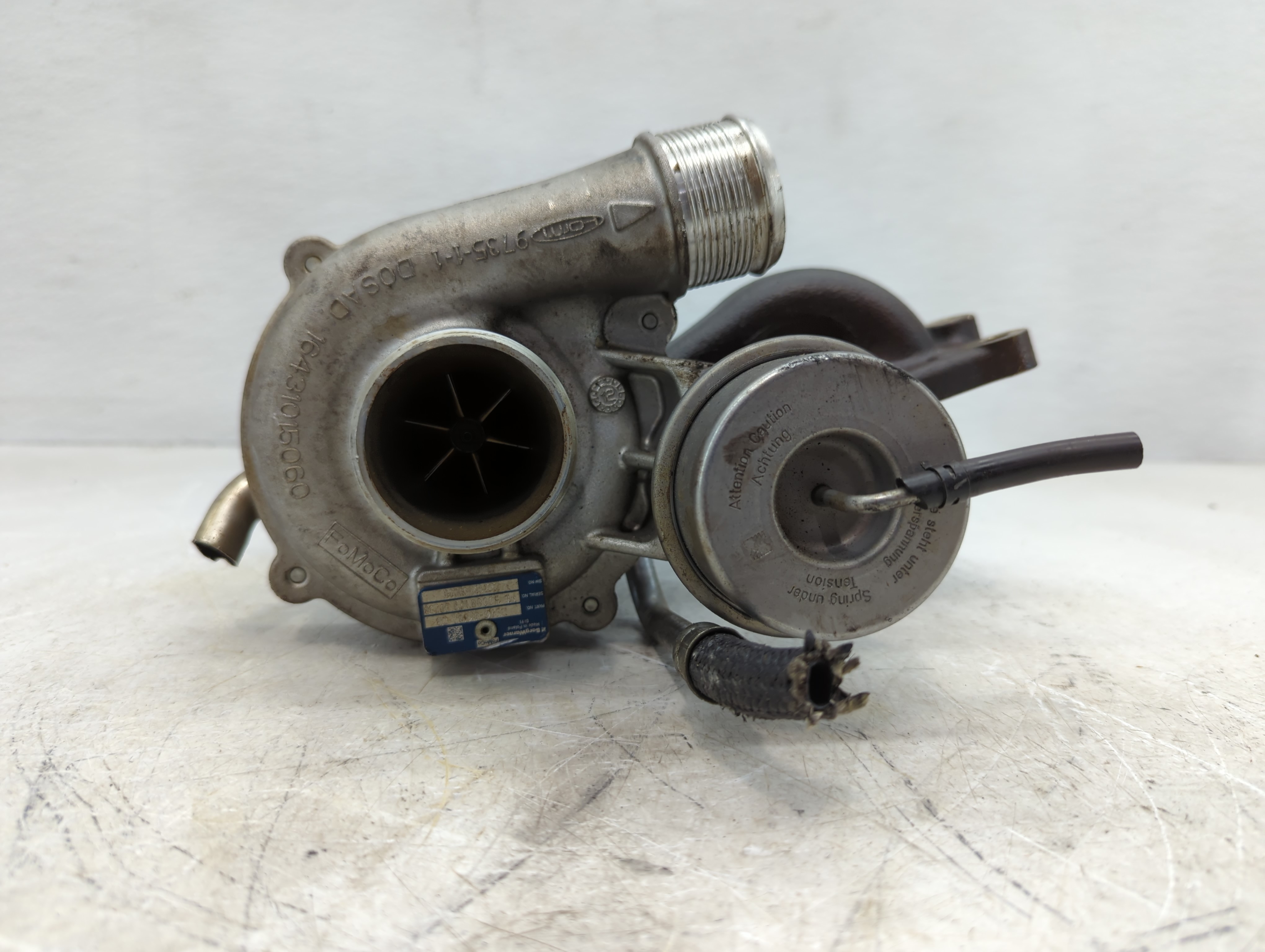 2014 Ford Fusion Turbocharger Turbo Charger Super Charger Supercharger 875517 - Oemusedautoparts1.com