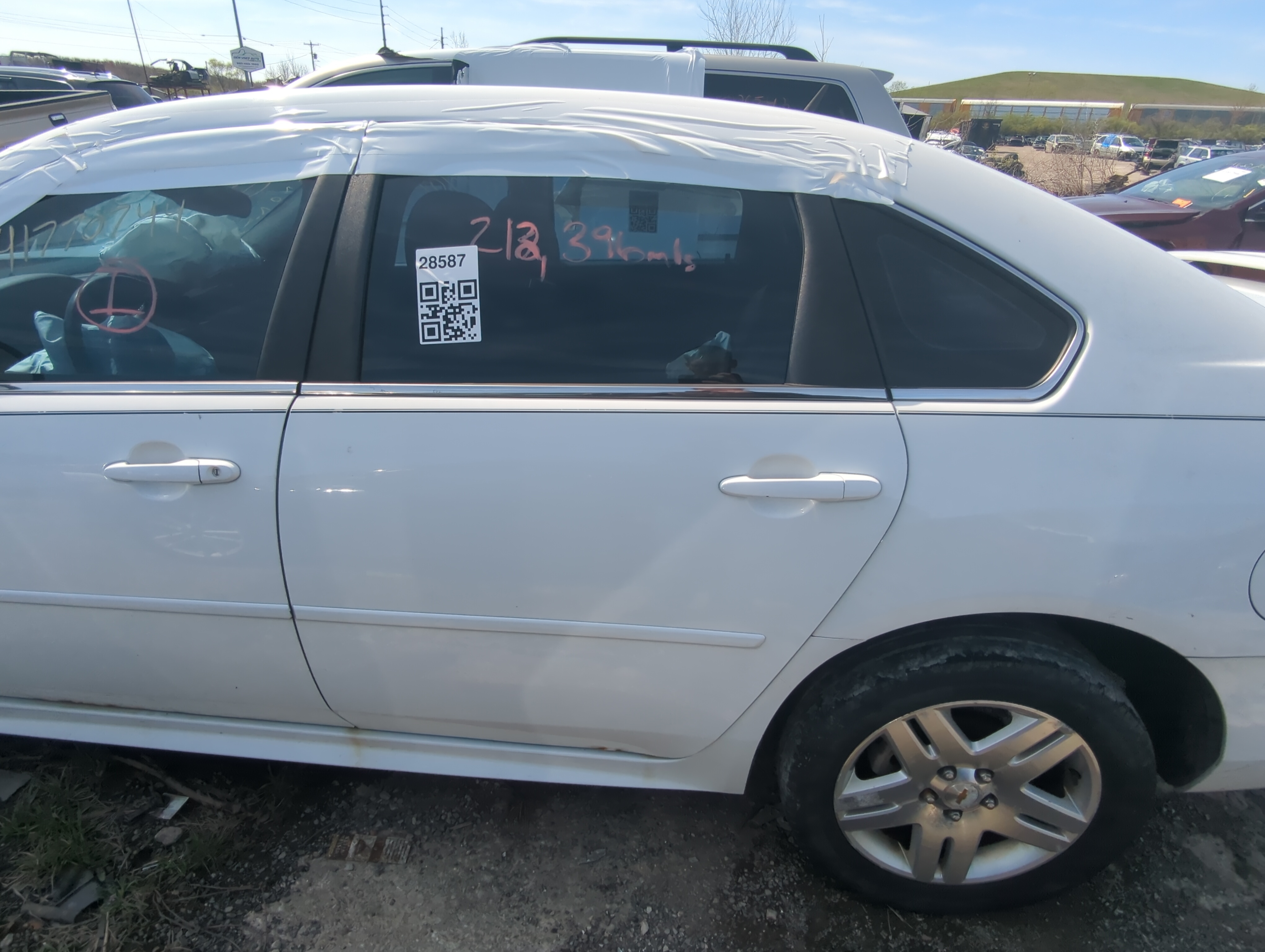 Picture of 2008-2016 Chevrolet Impala Driver Rear Door Oem 875883