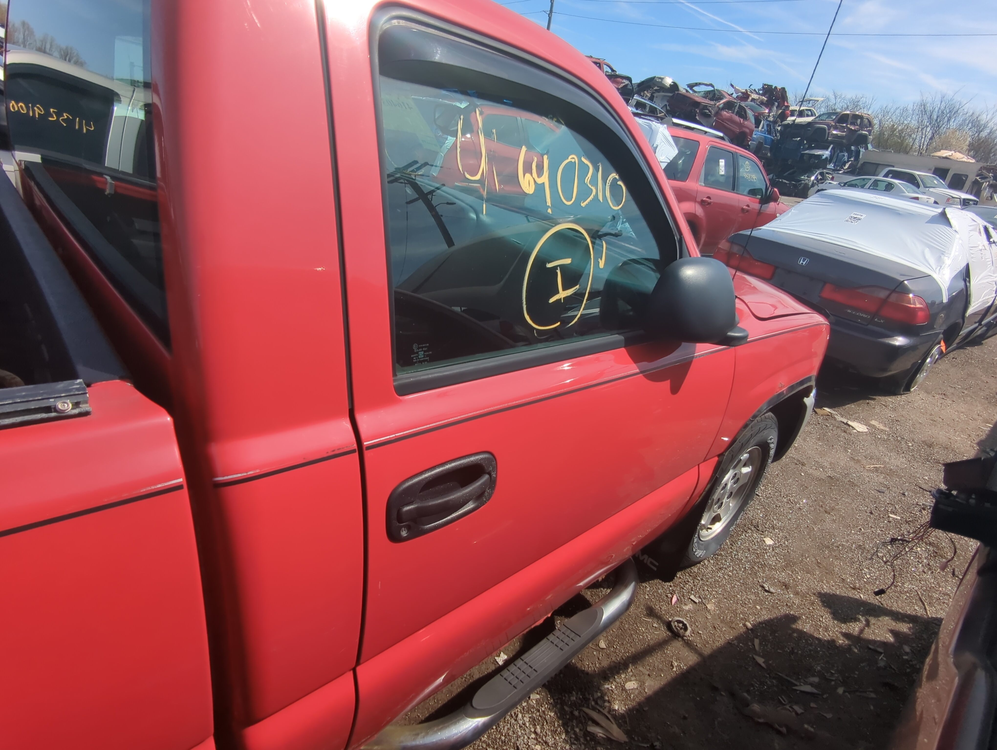 Picture of Gmc Sierra 1500 Pickup Passenger Front Door Oem 876106