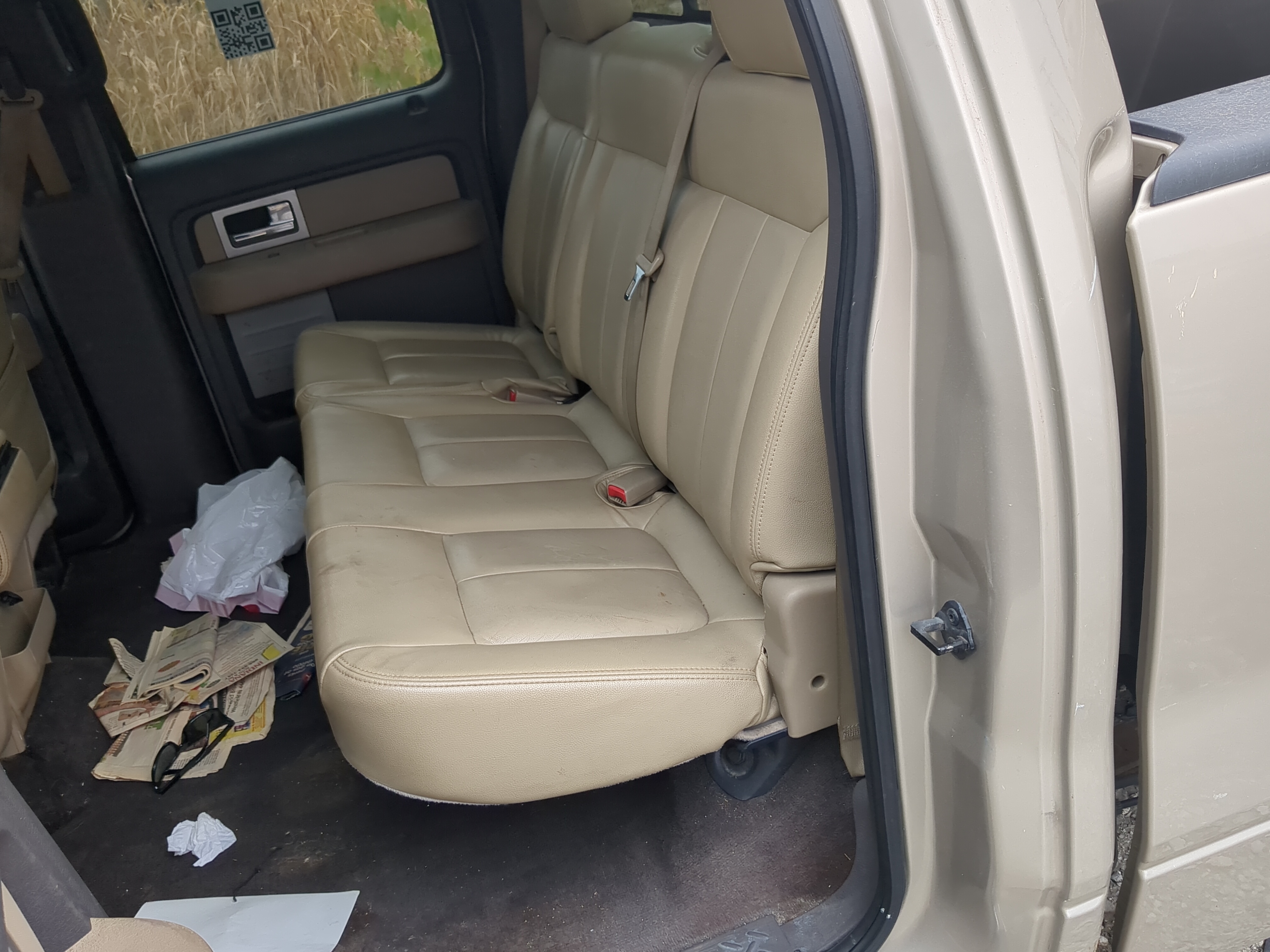2010 Ford Ford F150 Pickup Rear Seat Oem 876600 - Oemusedautoparts1.com