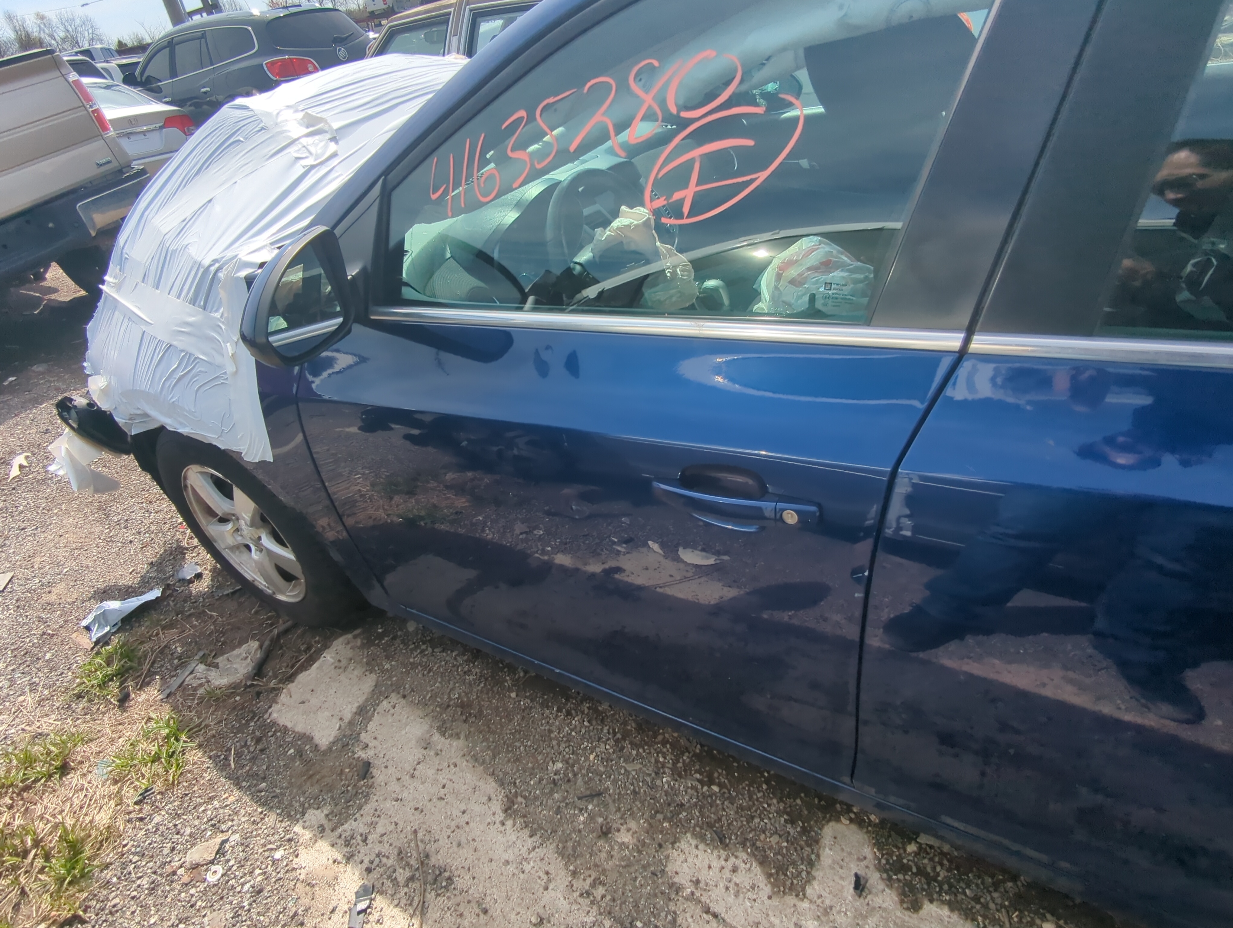 2012 Chevrolet Cruze Front Left Driver Interior Door Panel Trim 876765 - Oemusedautoparts1.com