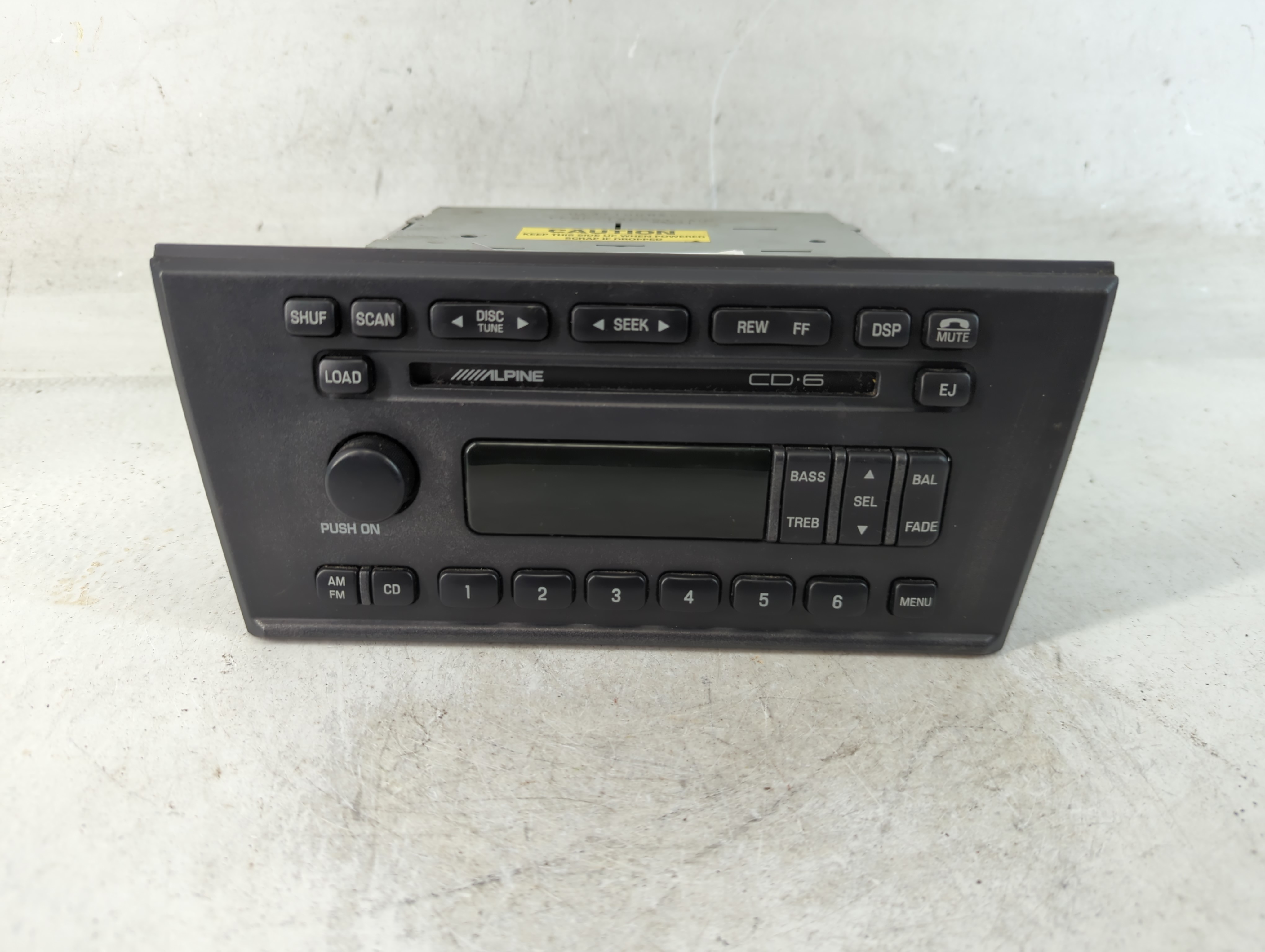 2002 Lincoln Ls Am Fm Cd Player Radio Receiver 876974 - Oemusedautoparts1.com