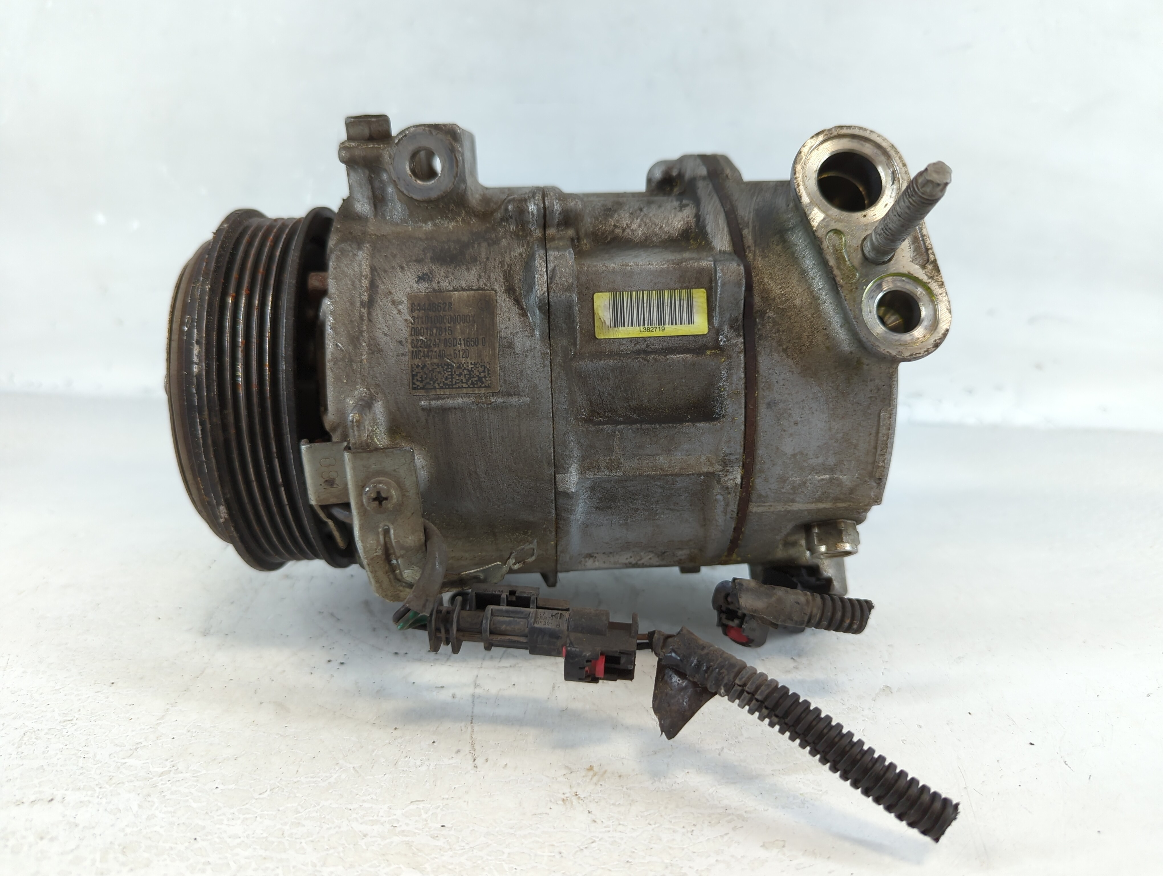 2019-2022 Chevrolet Silverado 1500 Air Conditioning A/c Ac Compressor Oem 876984 - Oemusedautoparts1.com