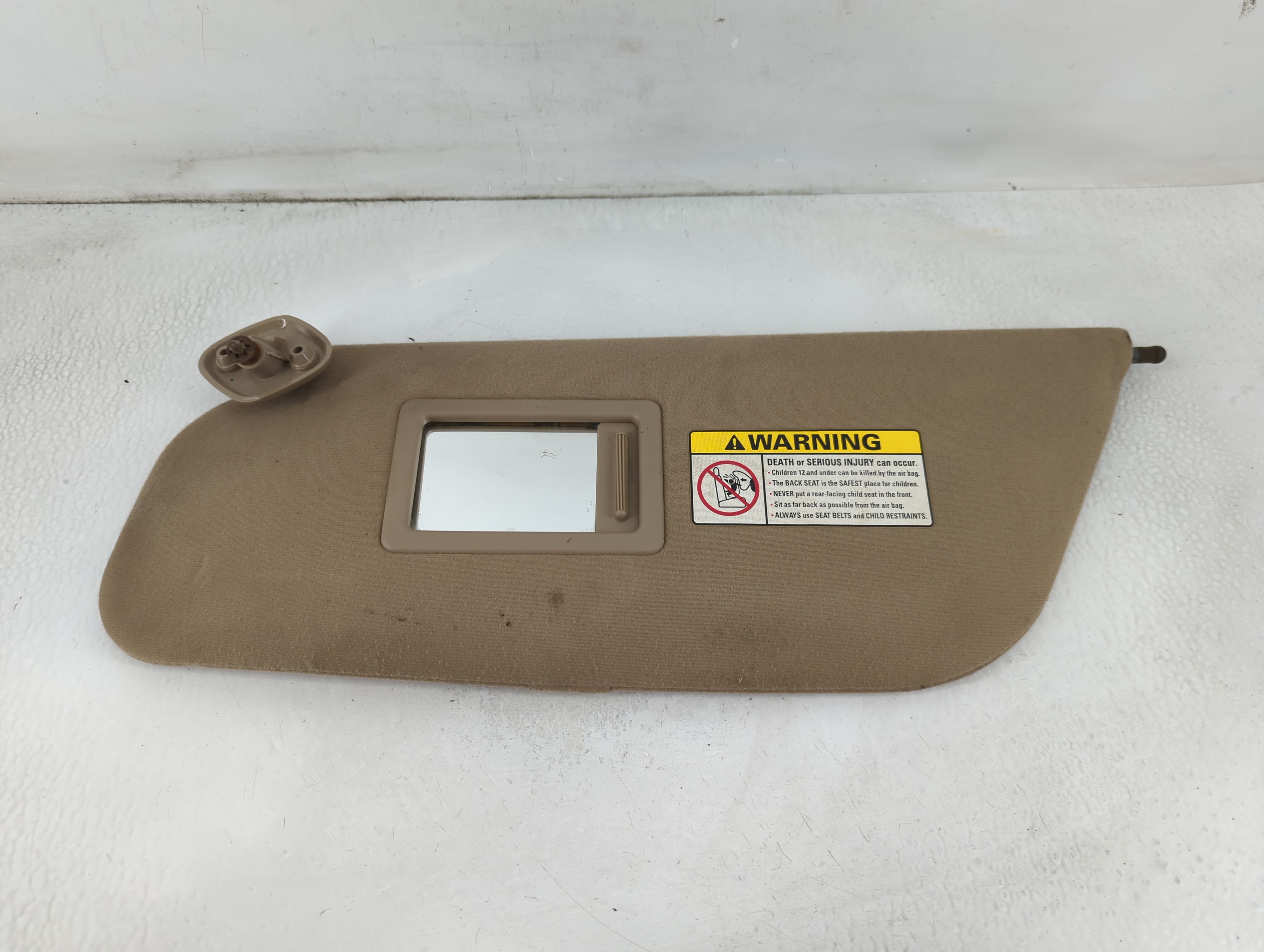 Picture of 2000-2001 Ford F-350 Super Duty Driver Sun Visor Mirror Left Sunvisor 877040