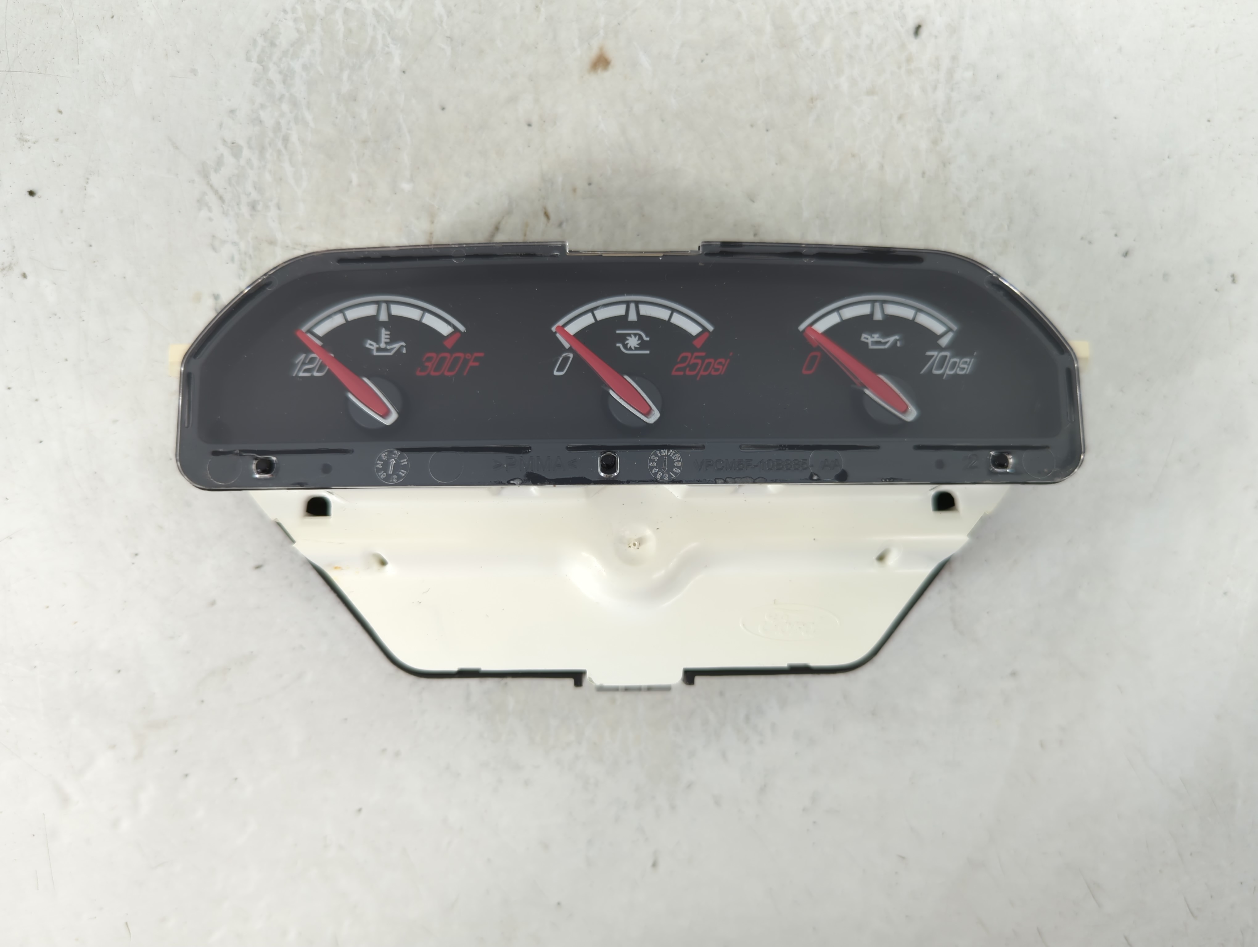 2013 Ford Focus All OEM Oil Temp Turbo Gauges - Oemusedautoparts1.com