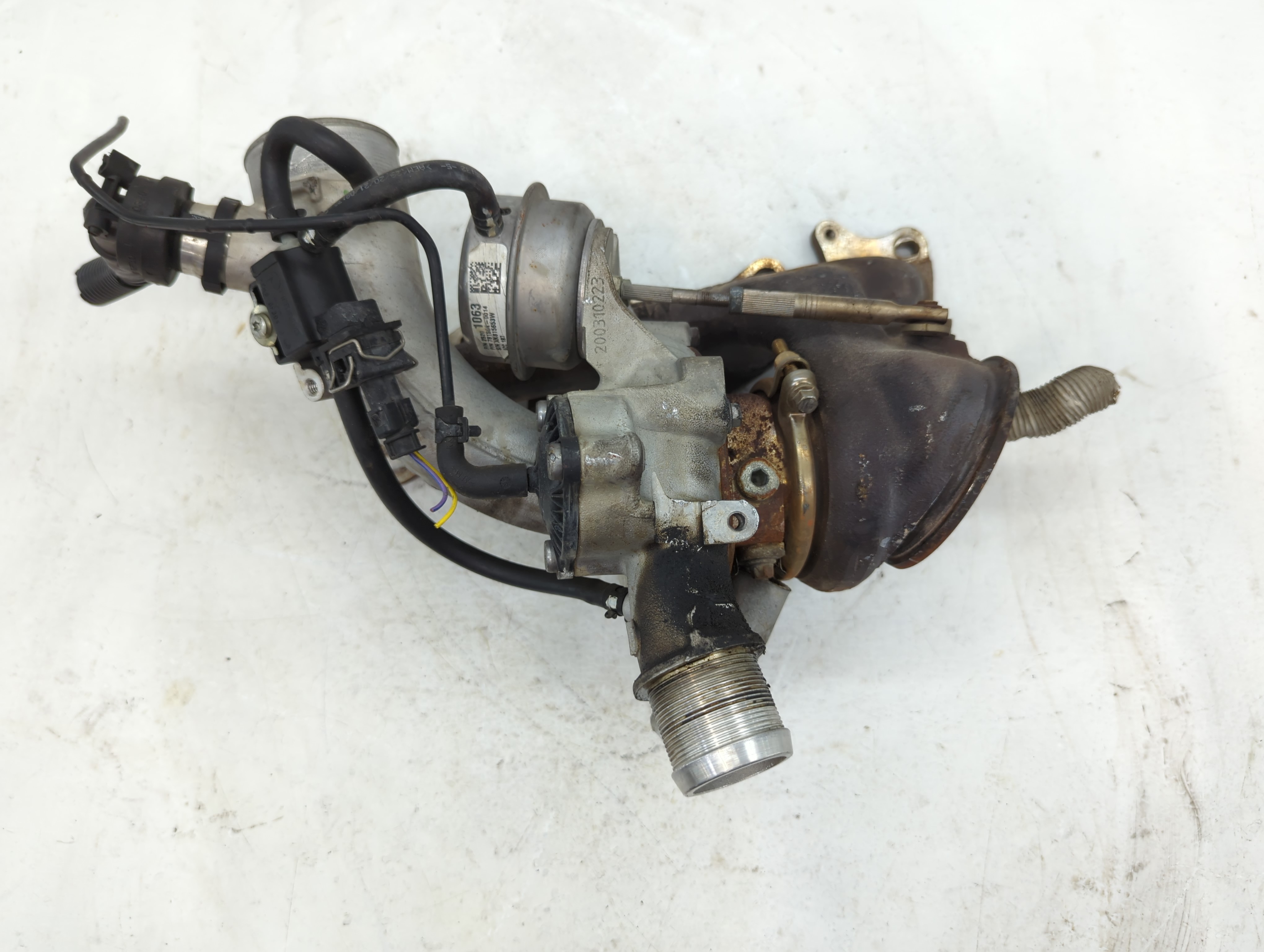 2013 Buick Encore Turbocharger Turbo Charger Super Charger Supercharger 877135 - Oemusedautoparts1.com