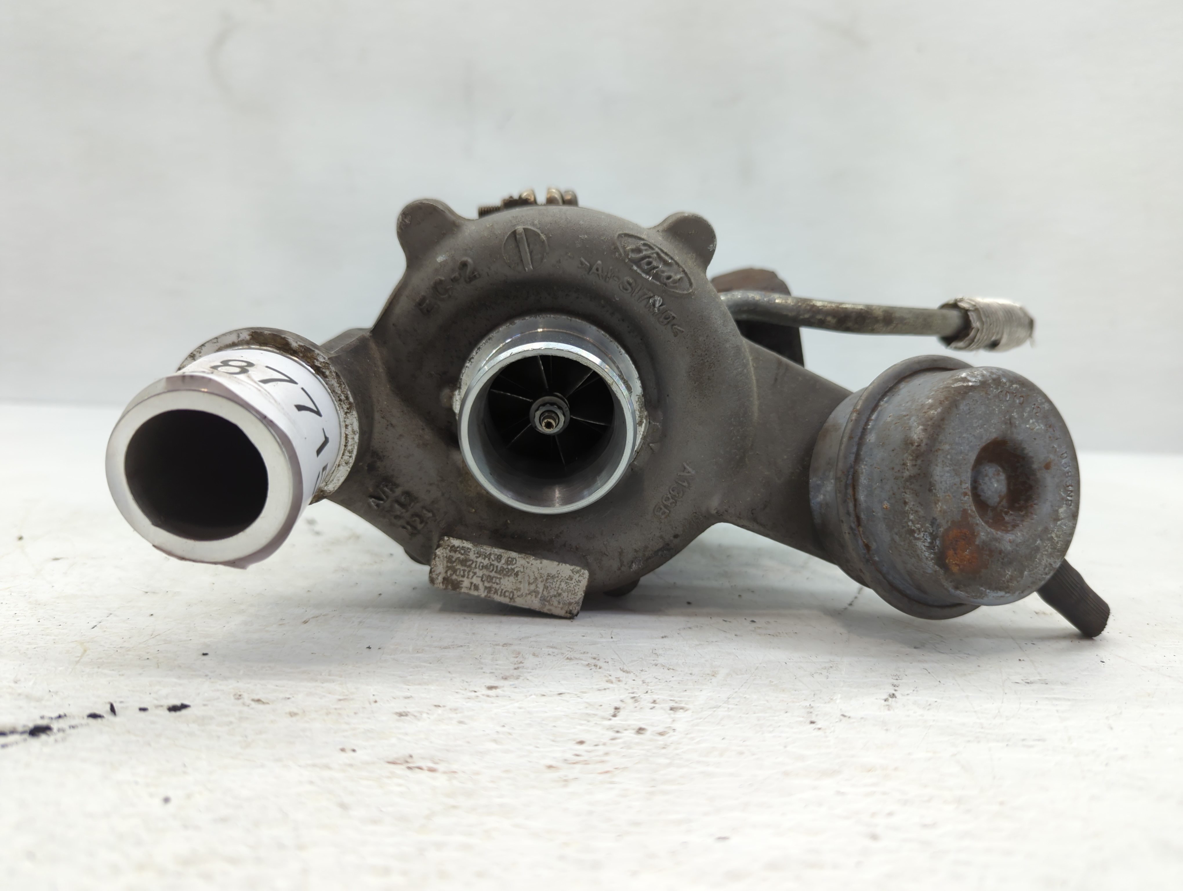 2010 Lincoln Mks Left Turbocharger Turbo Charger Super Charger Supercharger 877151 - Oemusedautoparts1.com