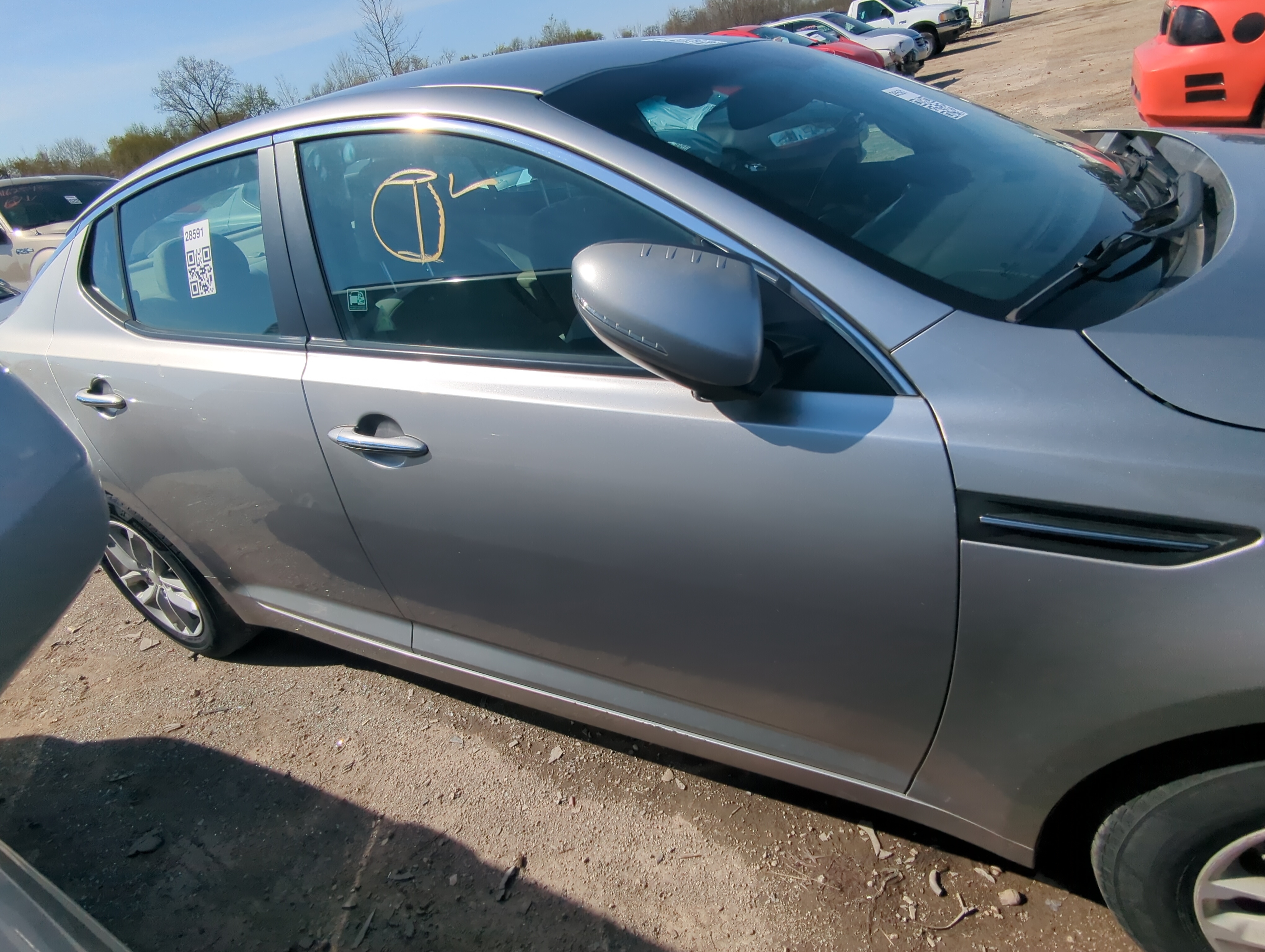 Picture of 2011-2013 Kia Optima Passenger Front Door Oem 877386