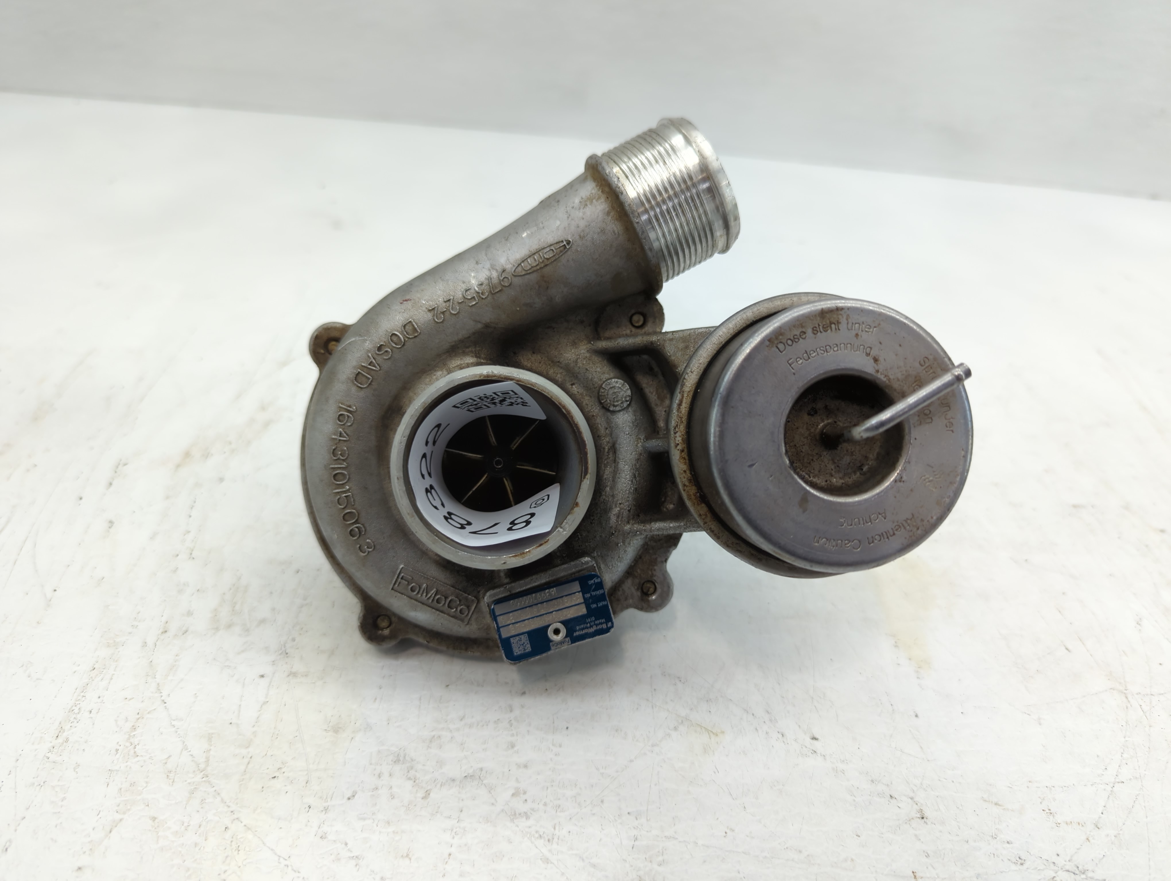 2011 Hyundai Sonata Turbocharger Turbo Charger Super Charger Supercharger 878322 - Oemusedautoparts1.com