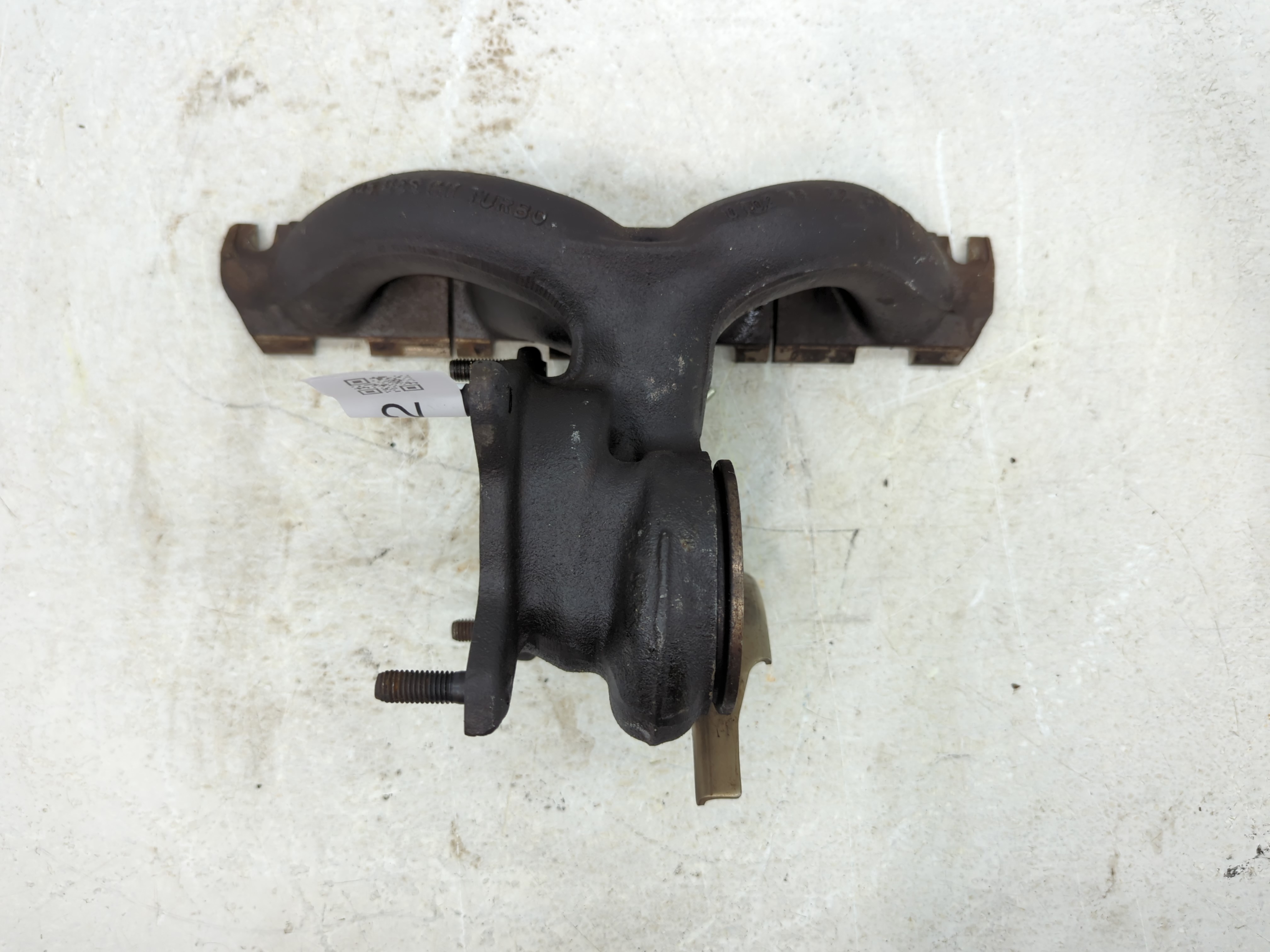 2009 Volkswagen Tiguan Turbocharger Exhaust Manifold With Turbo Charger 878362 - Oemusedautoparts1.com